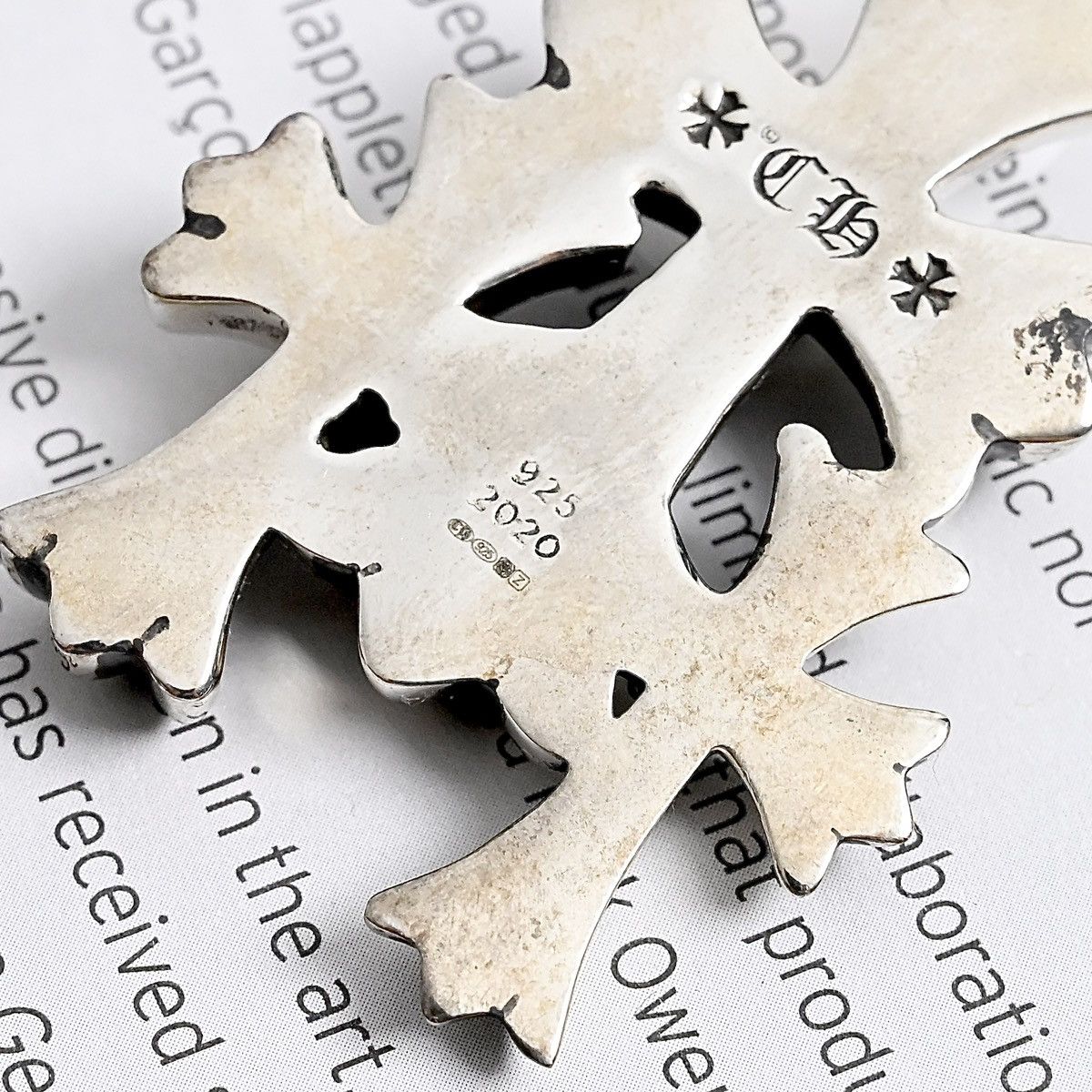 Chrome Hearts CHROME HEARTS TRIPPLE CROS CHARM SILVER Size ONE SIZE - 6 Thumbnail