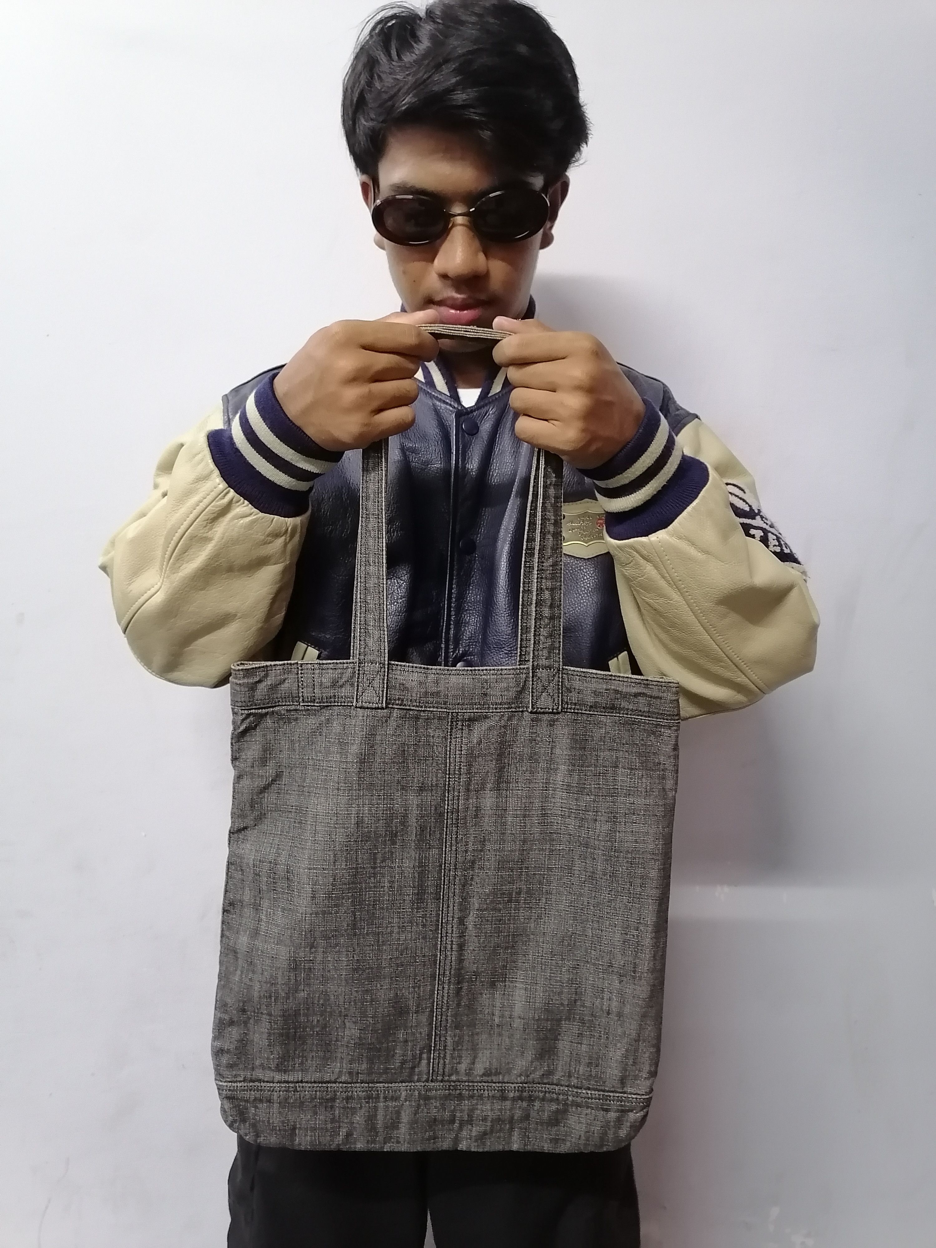 Porter Porter Yoshida & Co Denim Tote Bag Size ONE SIZE - 4 Thumbnail