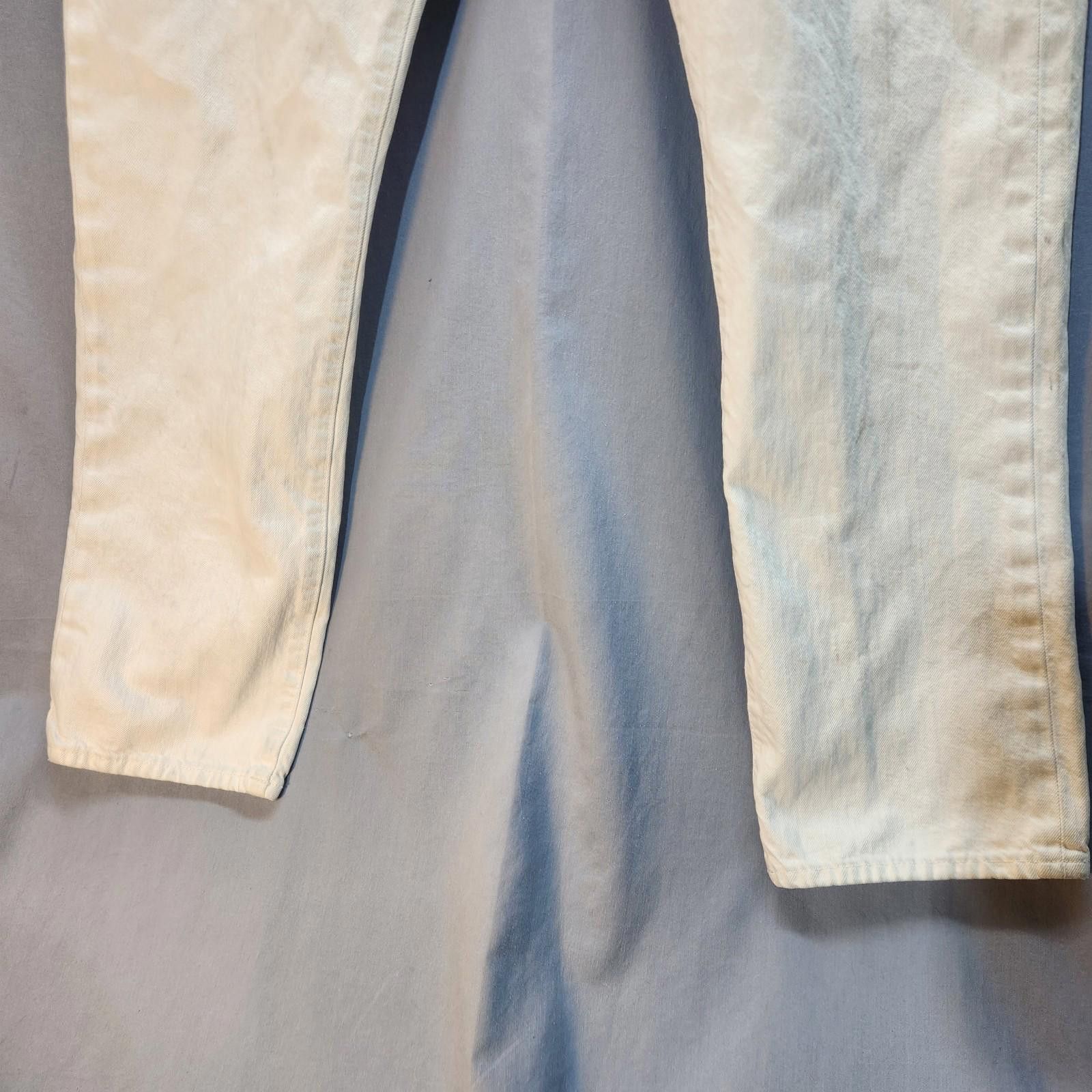 Polo Ralph Lauren Polo Varick Slim Straight White Jeans Size 36x32 Size US 36 / EU 52 - 3 Thumbnail