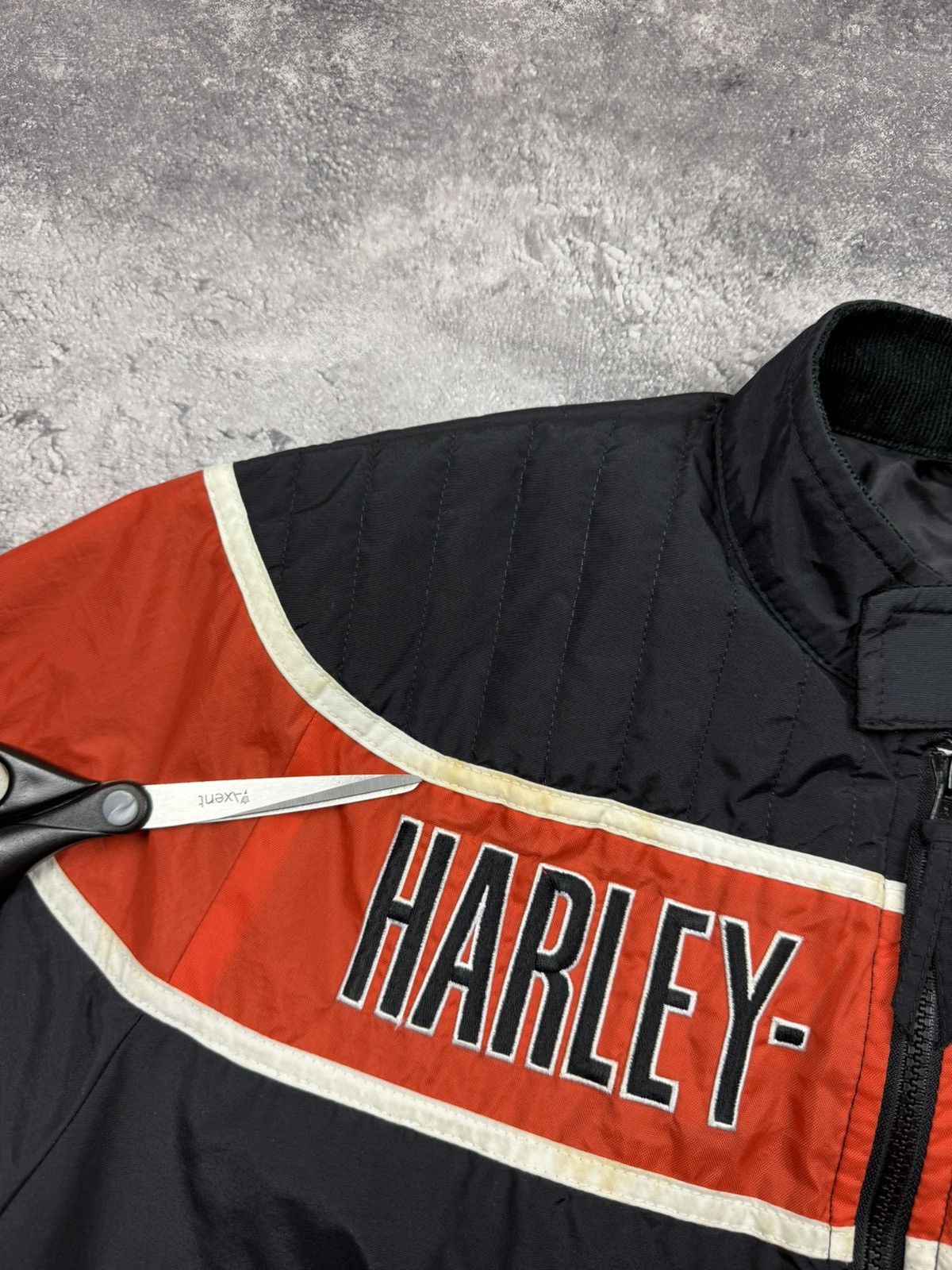 Harley Davidson Vintage Harley Davidson Jacket Big Logo Y2K Made In USA Size US S / EU 44-46 / 1 - 22 Thumbnail