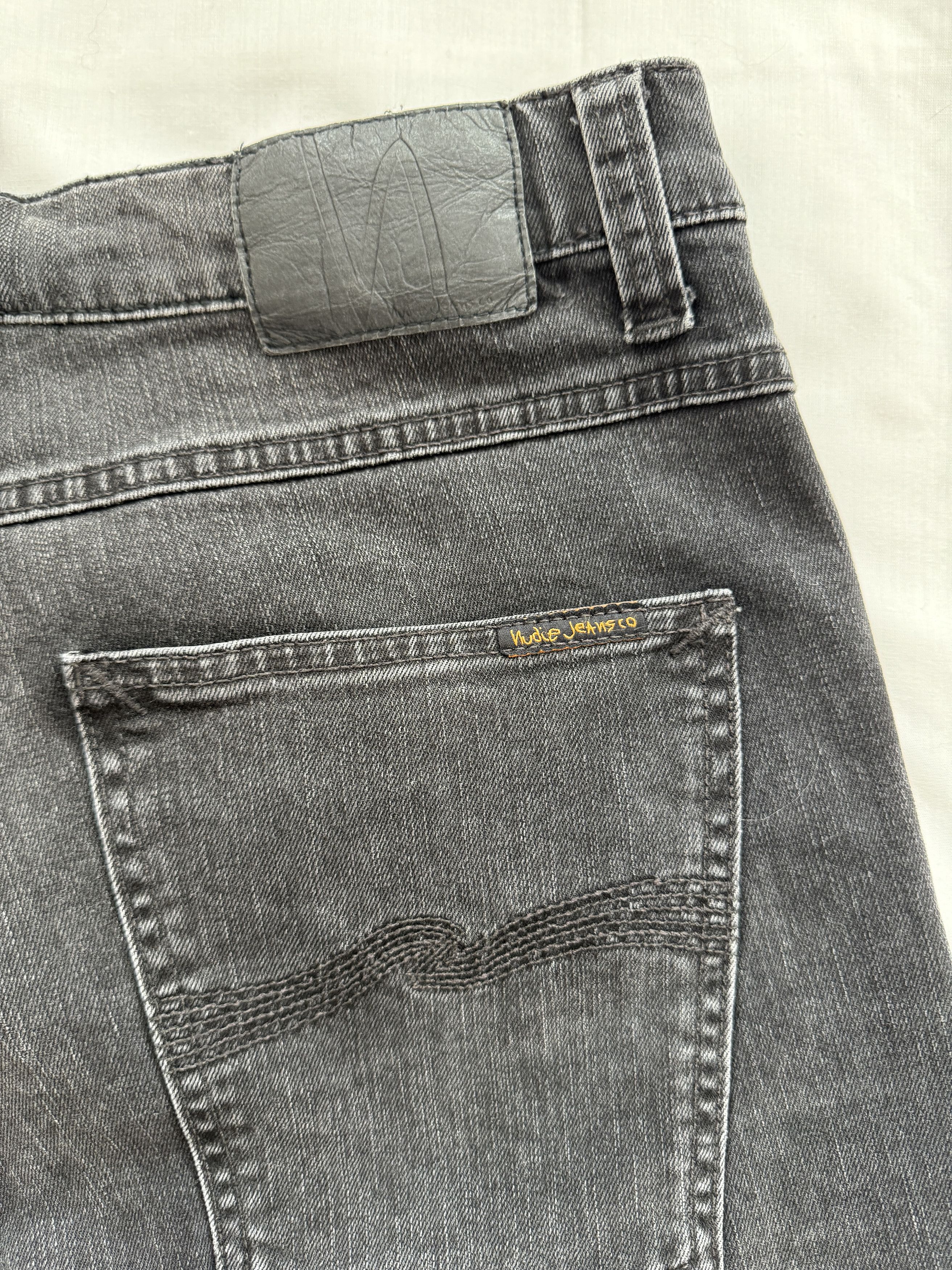 Nudie Jeans NUDIE JEANS Lean Dean – Nightrider Size US 34 / EU 50 - 9 Thumbnail