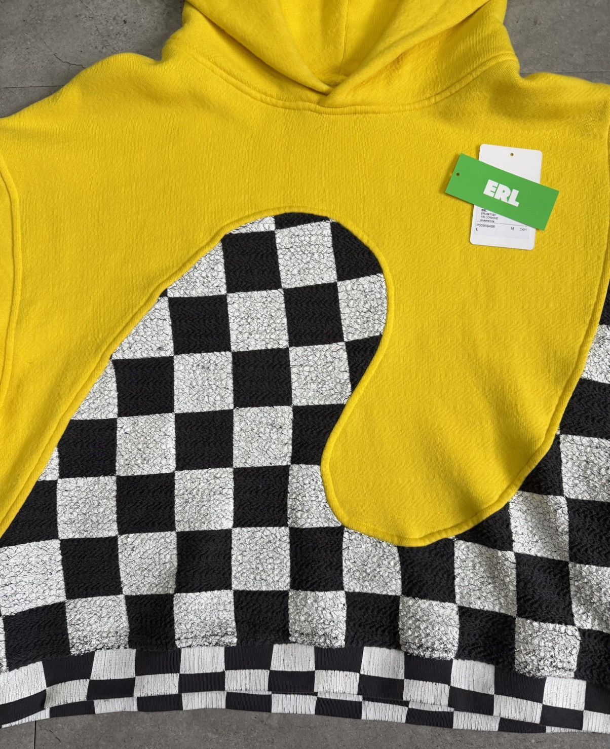 ERL Yellow Race ERL Sweatshirt Size US L / EU 52-54 / 3 - 4 Thumbnail