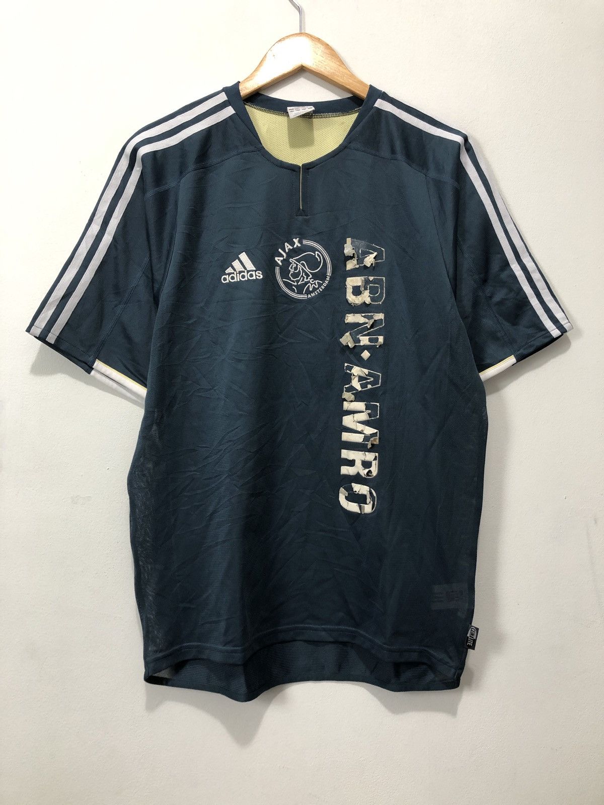 Adidas × Vintage Vintage Adidas Ajax ABN-Amro Amsterdam 2003 Jersey Size US M / EU 48-50 / 2 - 1 Thumbnail