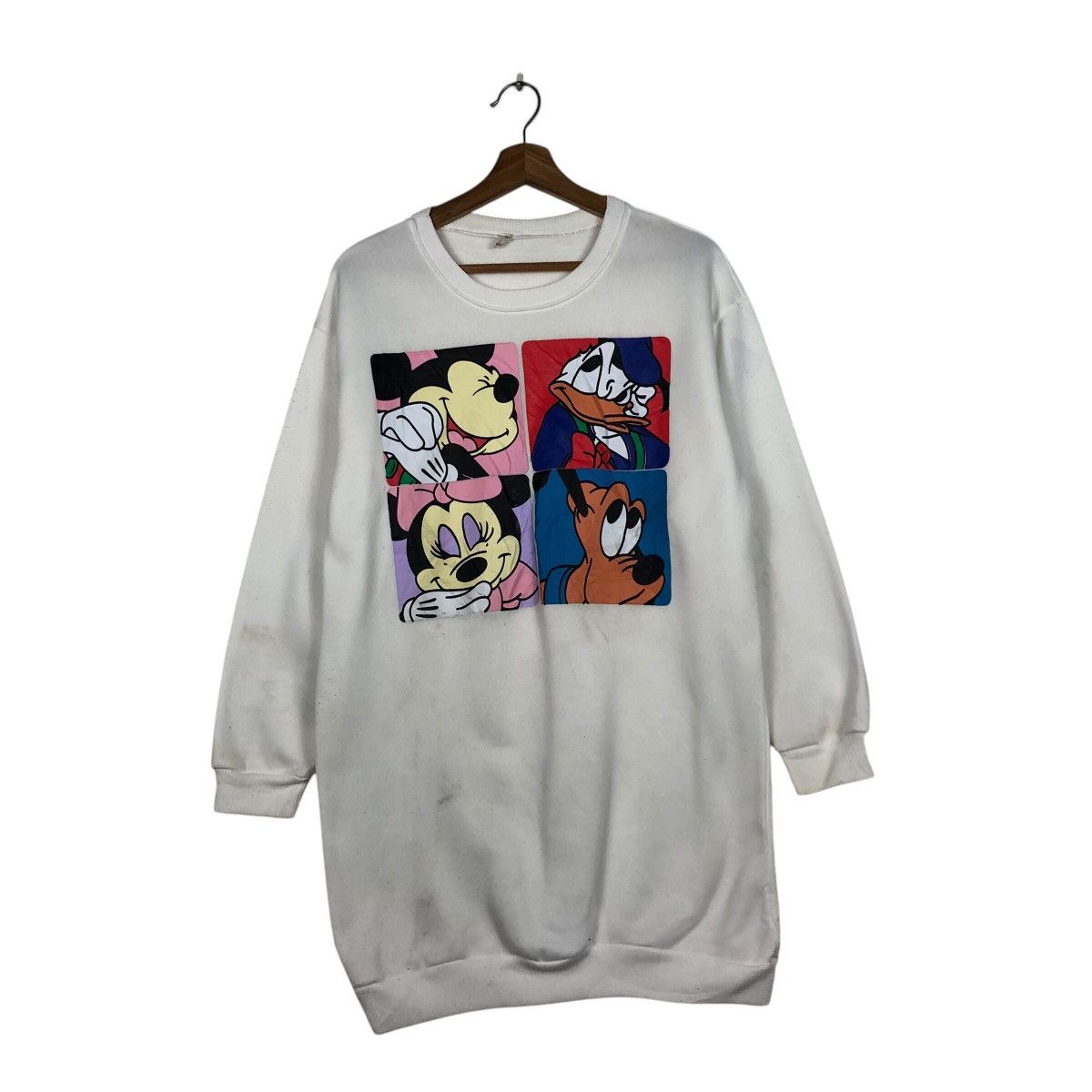 Cartoon Network × Japanese Brand × Mickey Mouse 📌Vintage Sweatshirt Mickey Mouse Big Logo Size US M / EU 48-50 / 2 - 2 Thumbnail