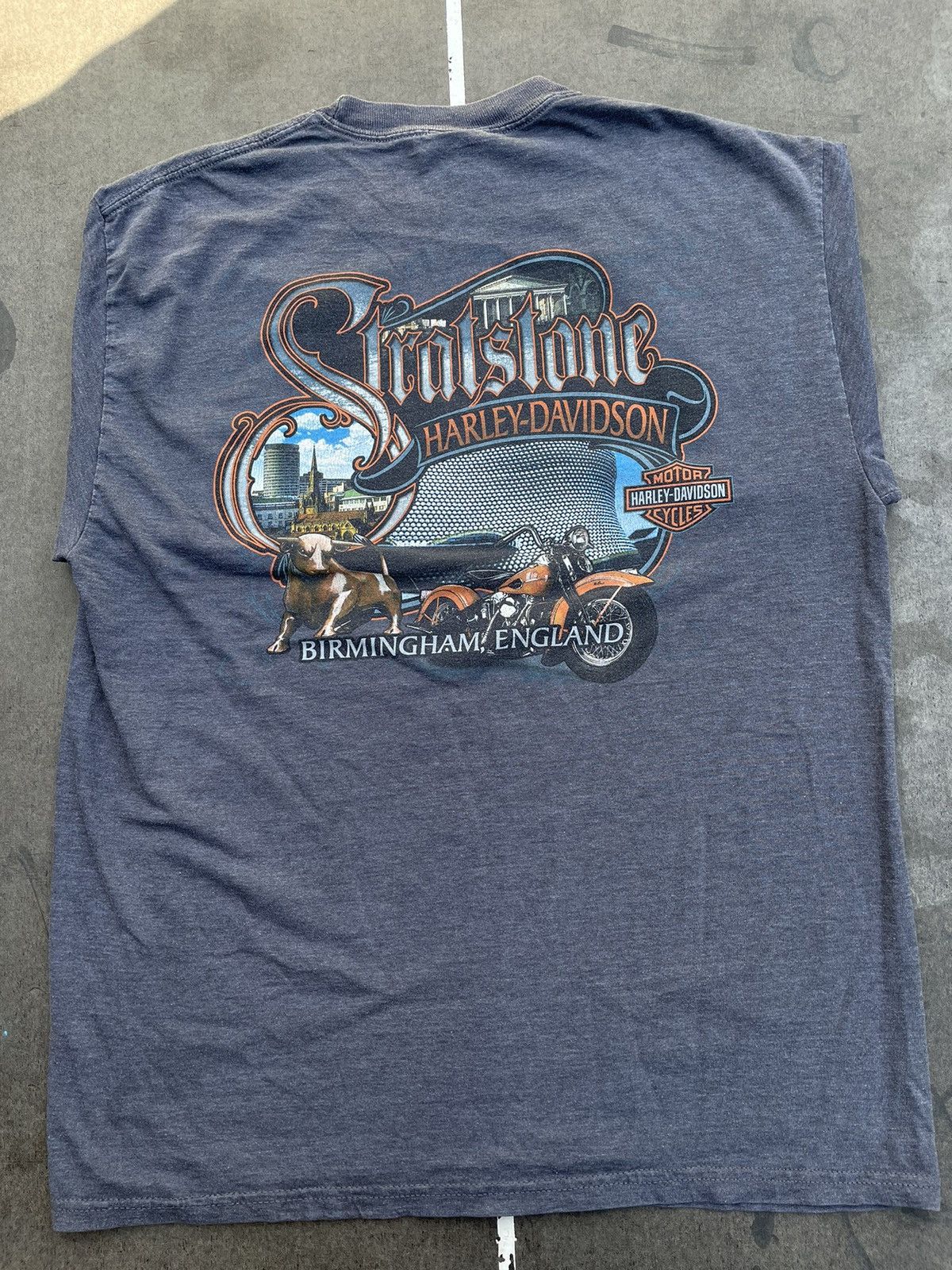 Harley Davidson × Vintage Harley Davidson Vintage T shirt Size US XL / EU 56 / 4 - 3 Thumbnail