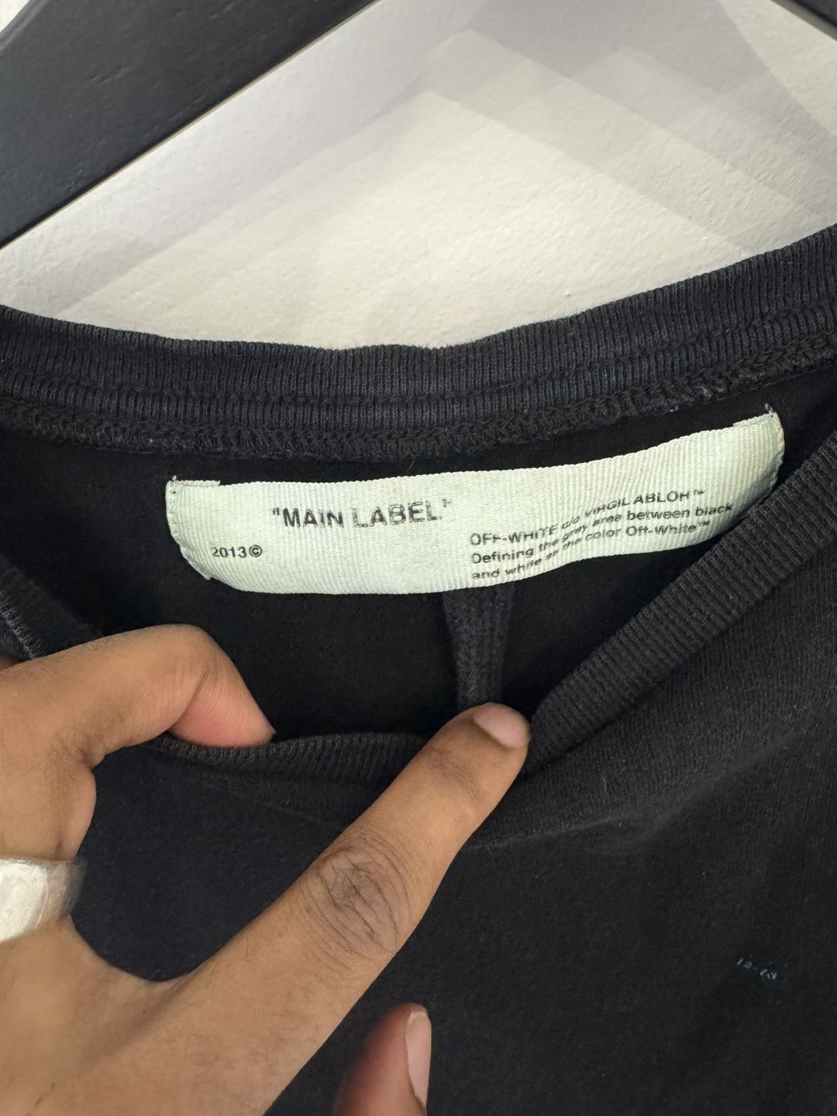 Off-White Off-white Diagonal Gradient Cross Tee Size US S / EU 44-46 / 1 - 4 Thumbnail
