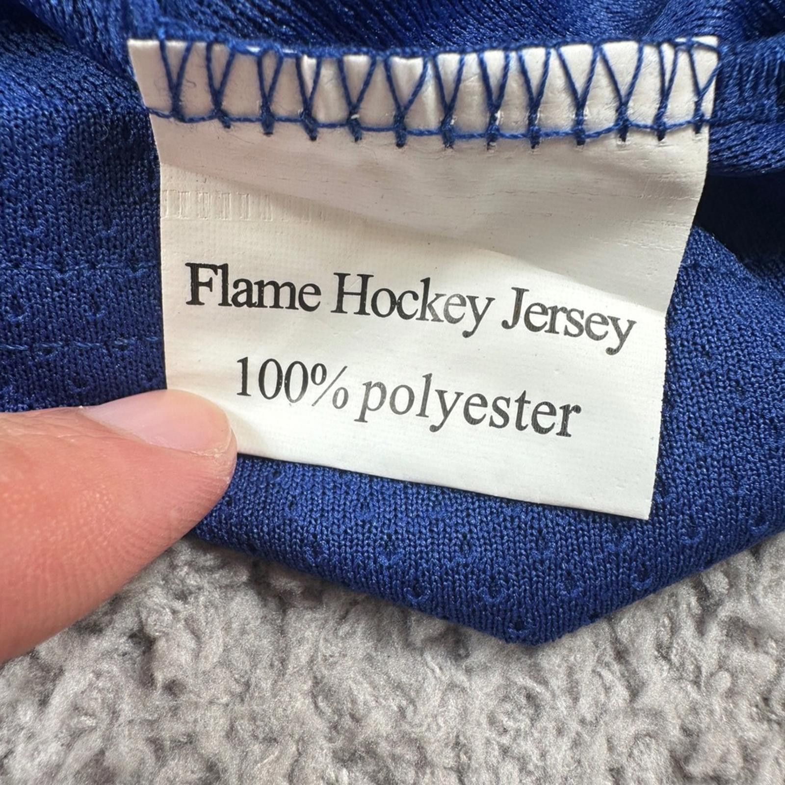 Frame Flame Hockey Practice Jersey Blue Mens 52-54 XXL Canada NWT Size US XXL / EU 58 / 5 - 6 Thumbnail