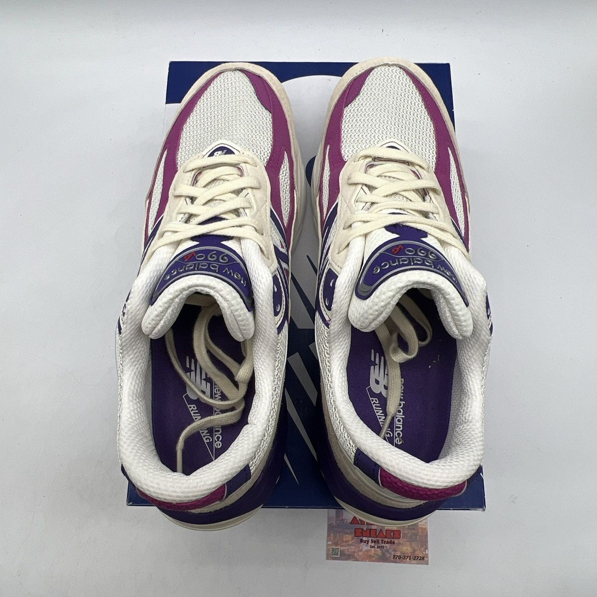 New Balance Teddy Santis x 990v6 macadamia nut magenta Size US 10 / EU 43 - 7 Thumbnail