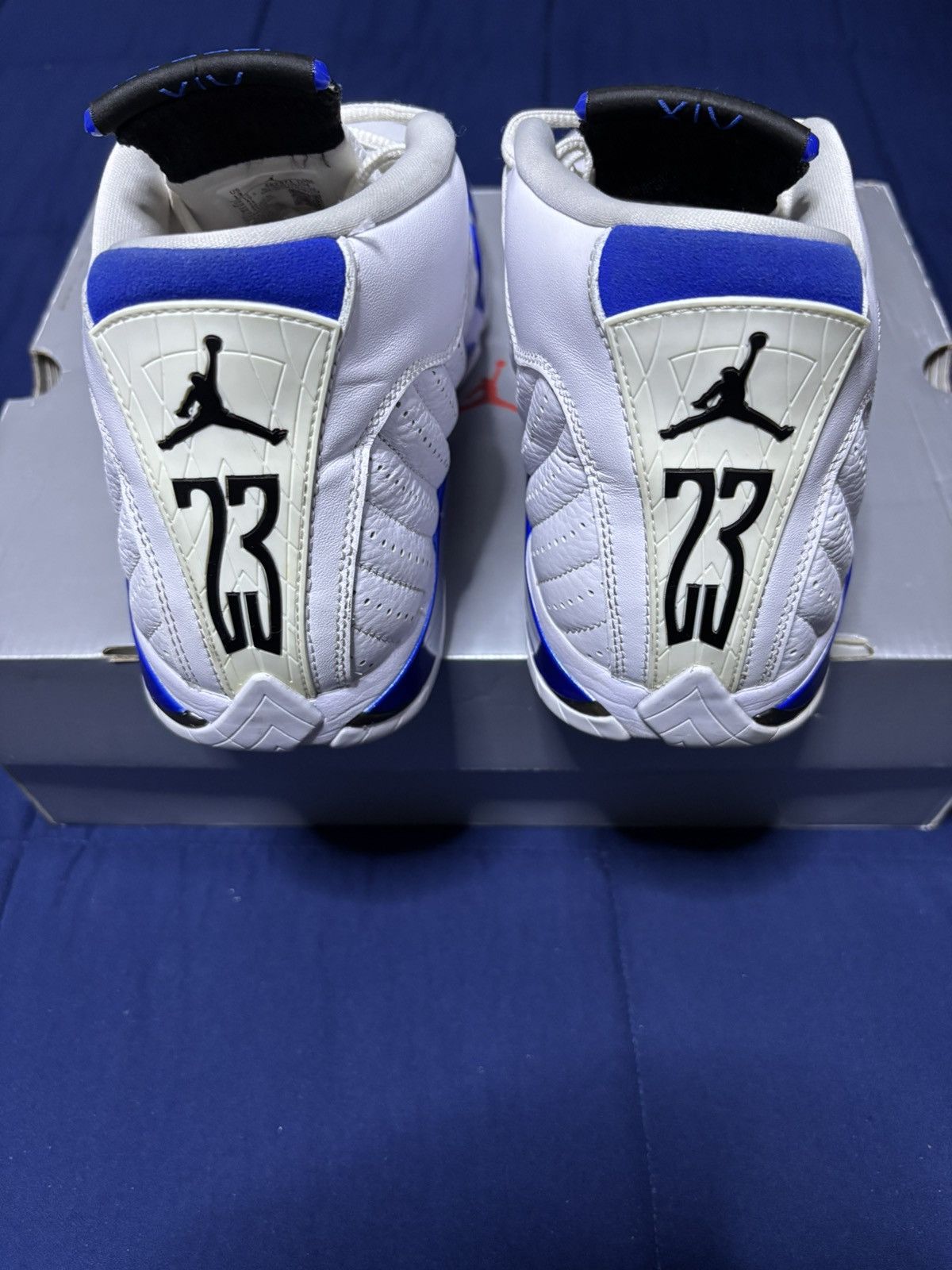 Jordan Brand Jordan 14 Retro Hyper Royal 2020 Size 13 Size US 13 / EU 46 - 4 Thumbnail