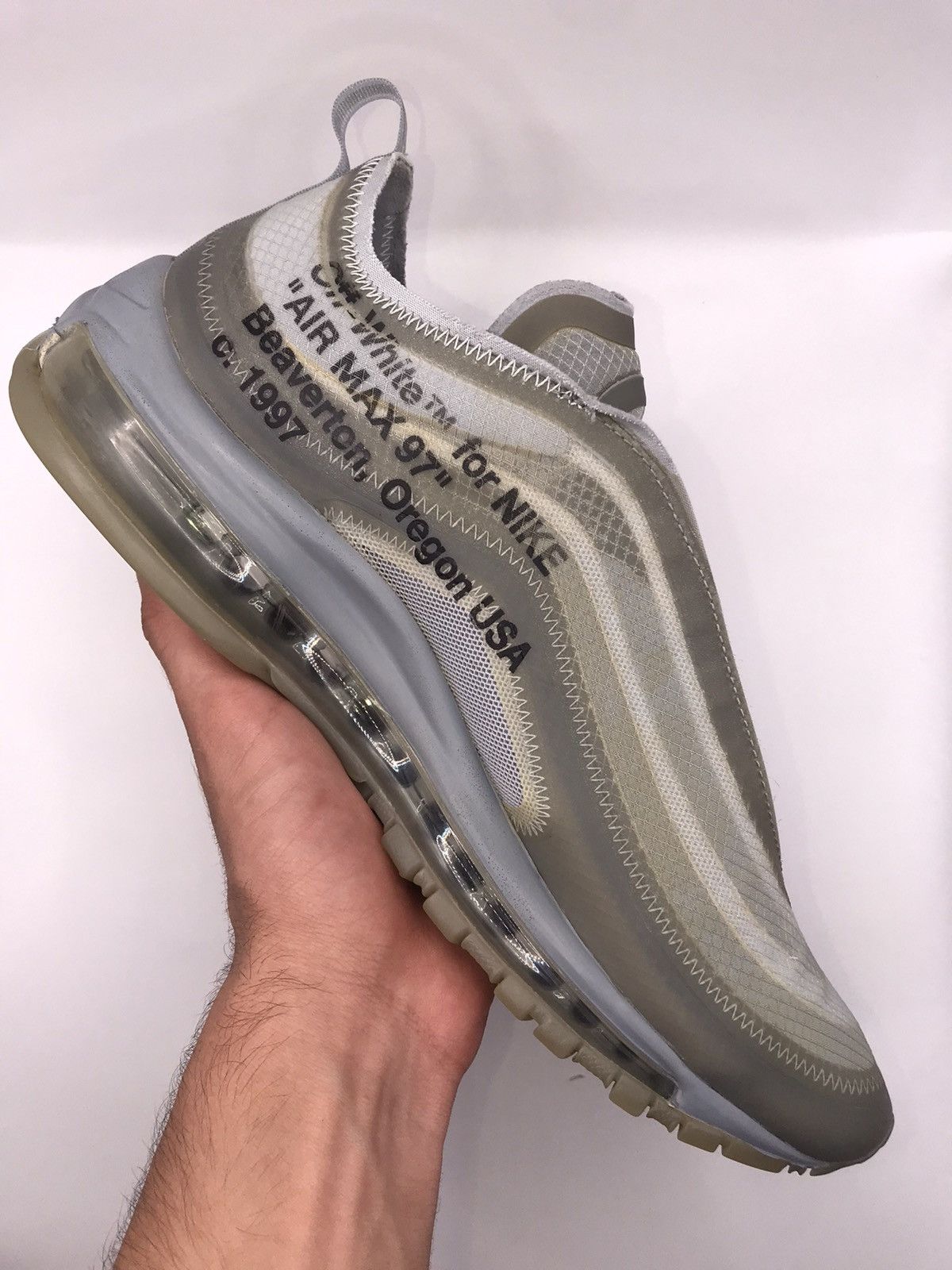 Nike × Off-White Nike Air Max 97 x Off-White Menta Size US 10 / EU 43 - 10 Thumbnail