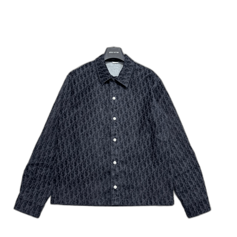 Dior Dior Monogram Long Sleeve Shirt Jacket-2505 Size US L / EU 52-54 / 3 - 1 Thumbnail