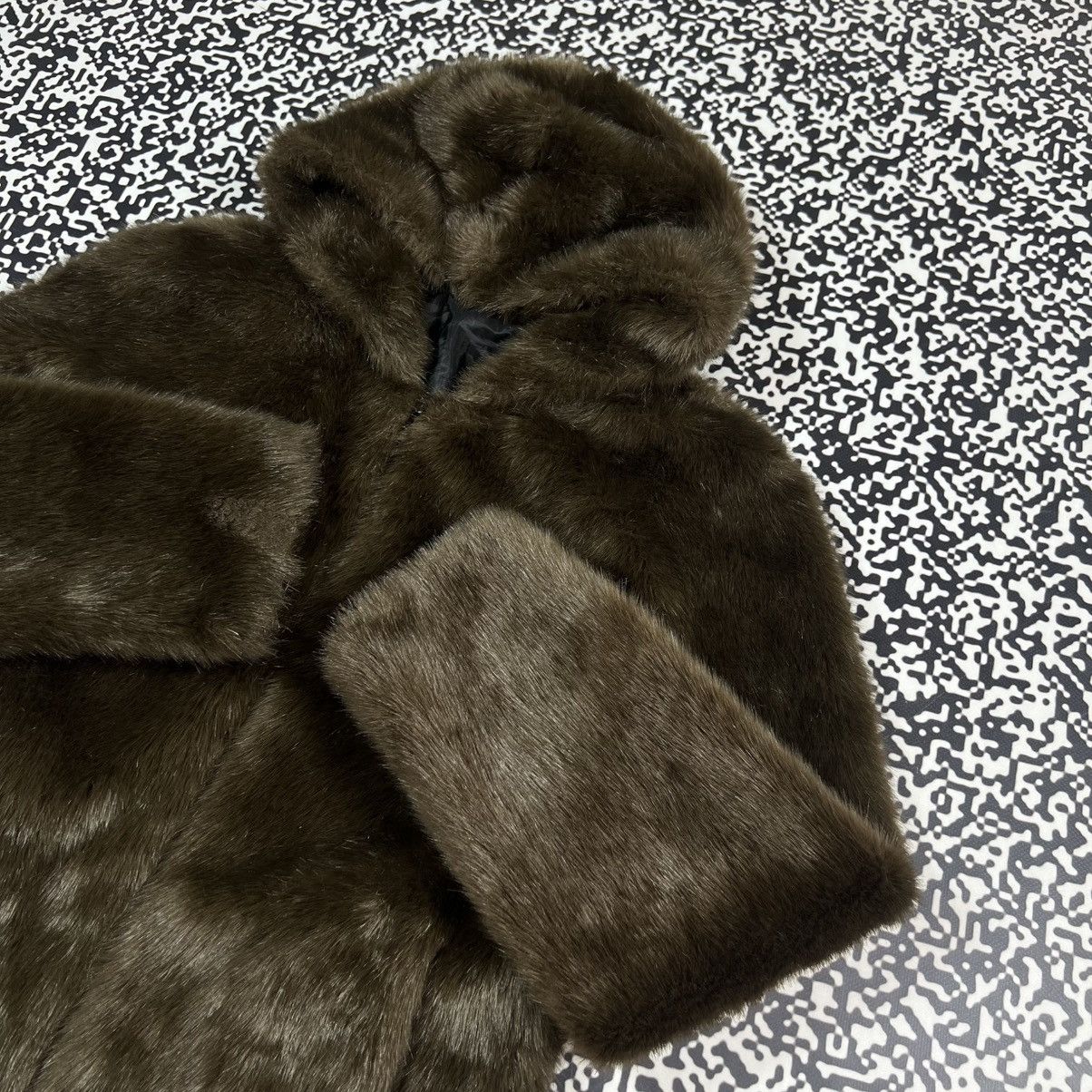 Vintage Vintage Y2K Japanese Style Faux Fur Retro Bomber Jacket Size XS / US 0-2 / IT 36-38 - 12 Thumbnail