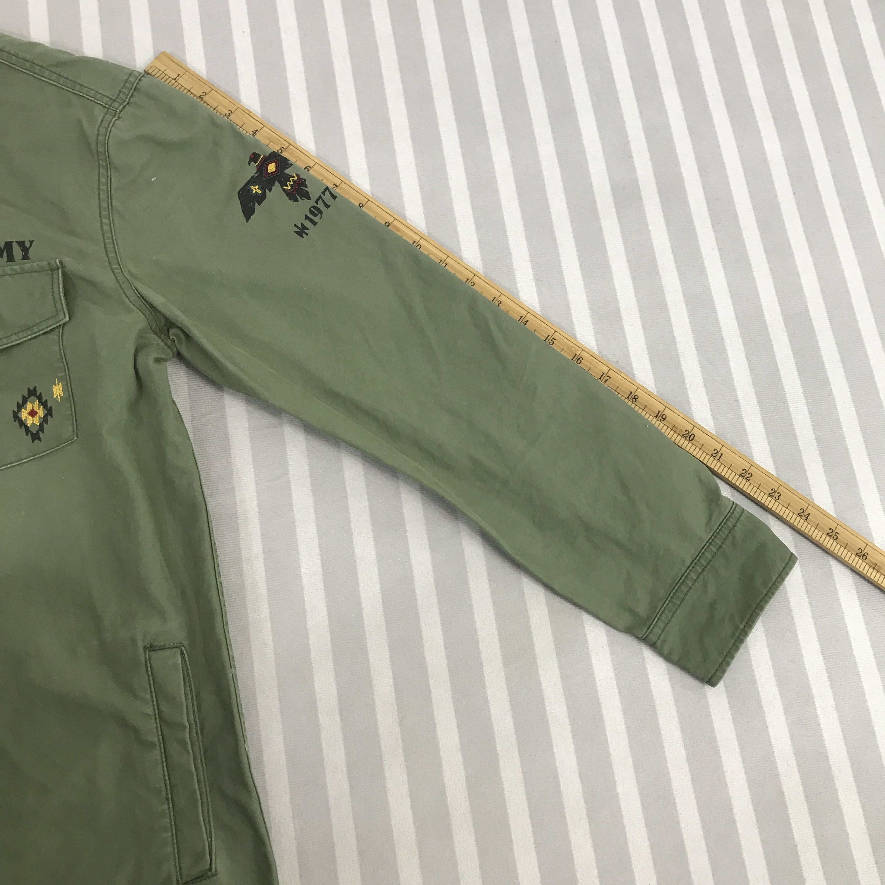 Japanese Brand × Vintage Vintage T.C Army Titicaca design Og107 Jacket Size US L / EU 52-54 / 3 - 6 Thumbnail
