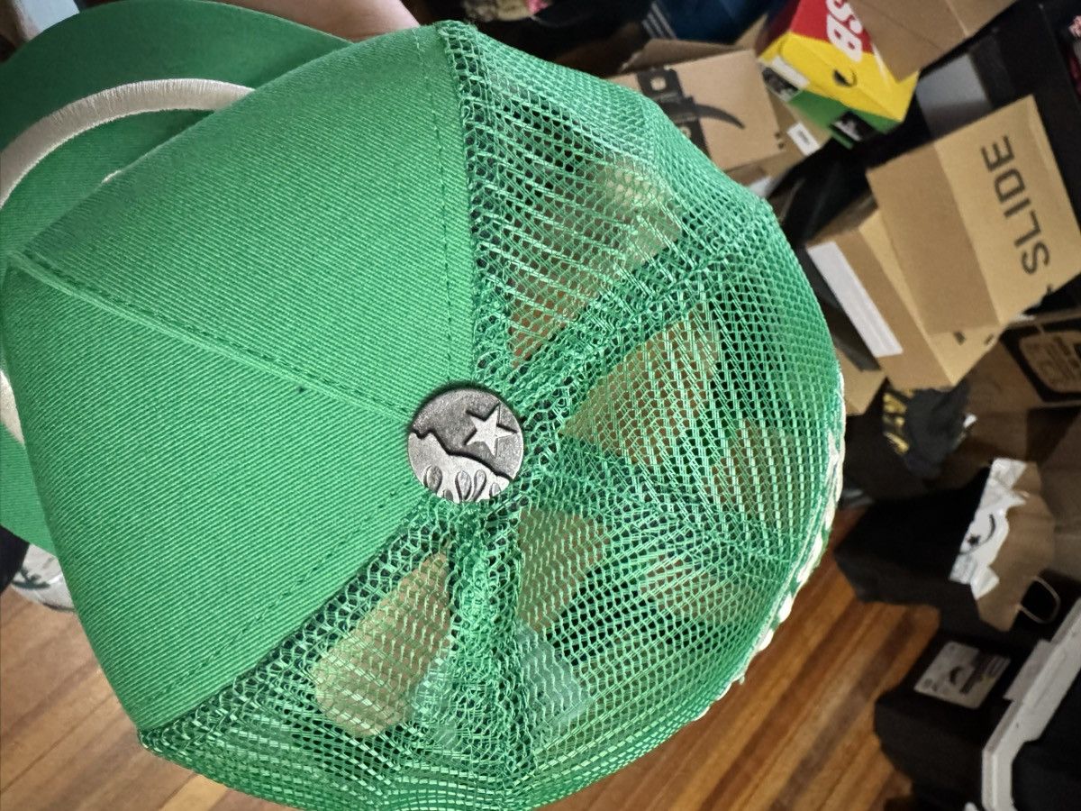 HELLSTAR Hellstar logo green trucker Size ONE SIZE - 4 Thumbnail