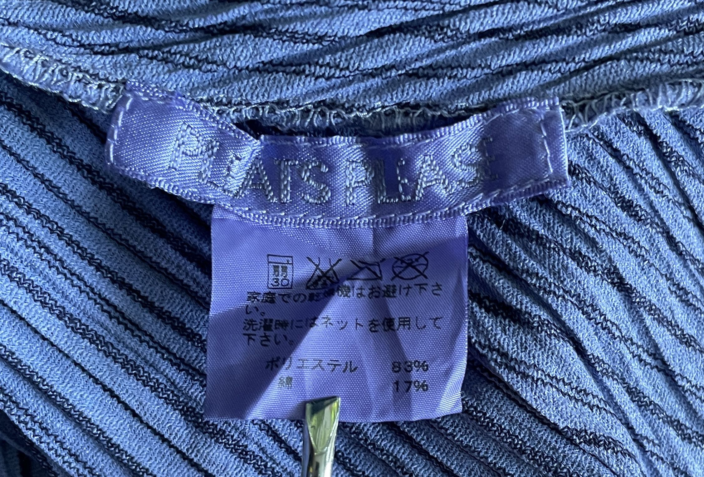 Issey Miyake PLEATS PLEASE ISSEY MIYAKE Blue Size S / US 4 / IT 40 - 4 Thumbnail