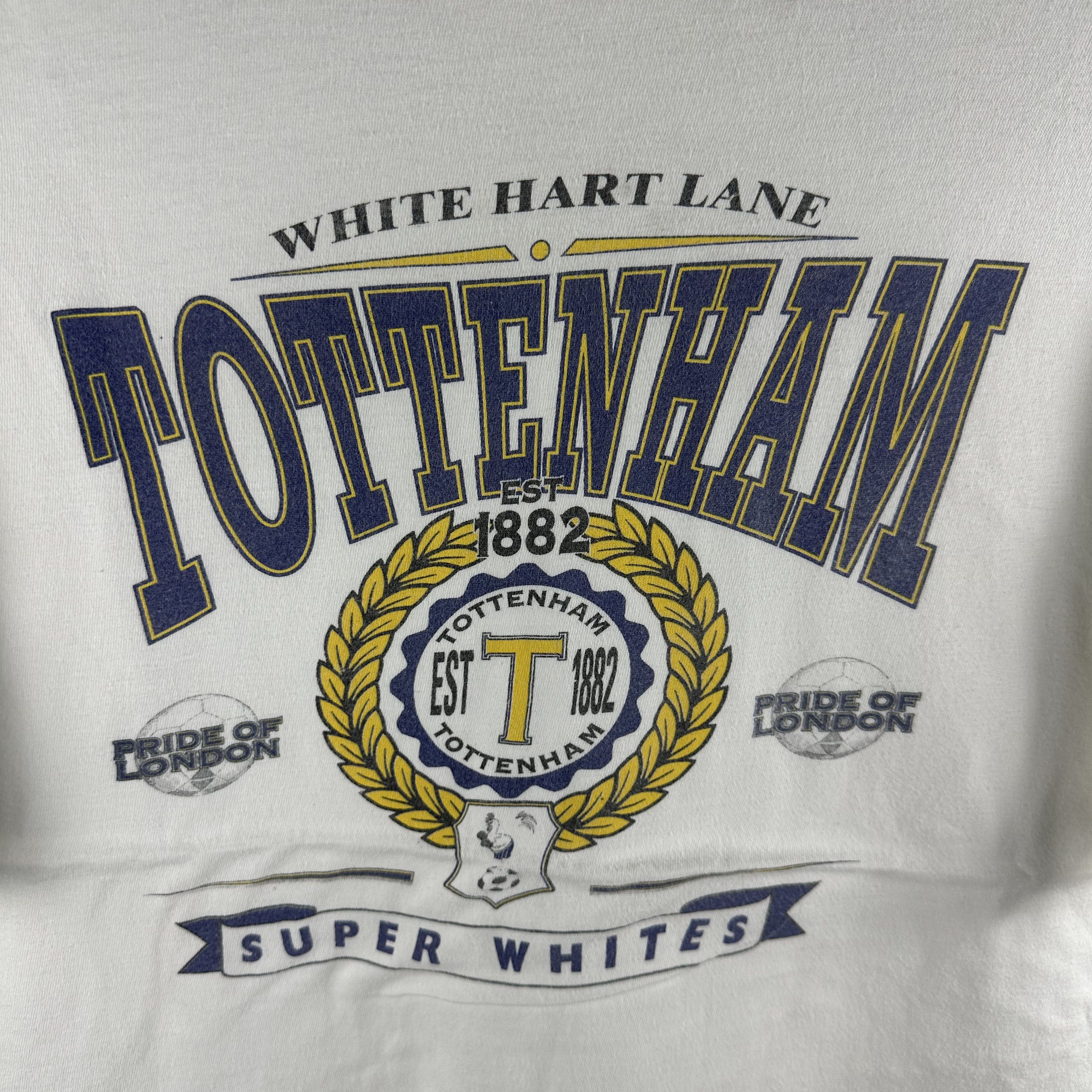 Vintage 90s Tottenham Hotspur FC Pride of London Soccer T-shirt Size US L / EU 52-54 / 3 - 2 Thumbnail