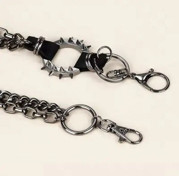 Jewelry Hip-hop Pants Belt Chains Jewelry Accessories Size ONE SIZE - 4 Thumbnail