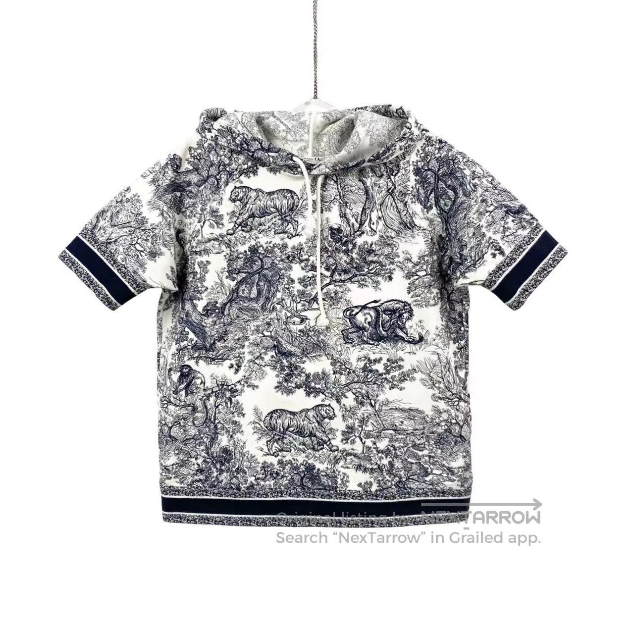 Dior Dior Jungle Zoo printed hooded sweatshirt| Size S / US 4 / IT 40 - 1 Thumbnail