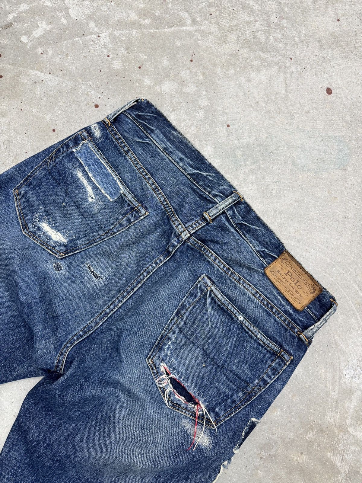 Polo Ralph Lauren Polo Ralph Lauren USA Distressed Denim Size US 30 / EU 46 - 4 Thumbnail
