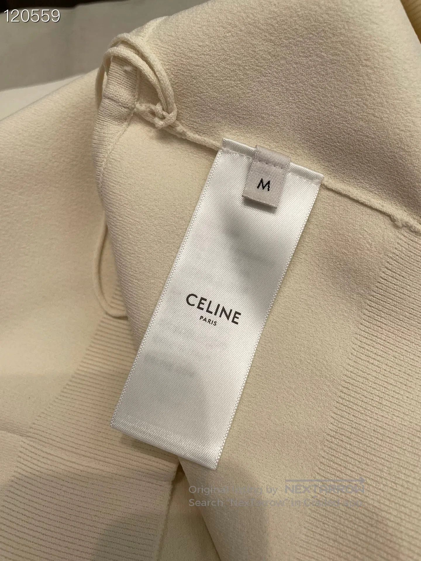 Celine Celine Knit Ruffle Off. Size M / US 6-8 / IT 42-44 - 4 Thumbnail