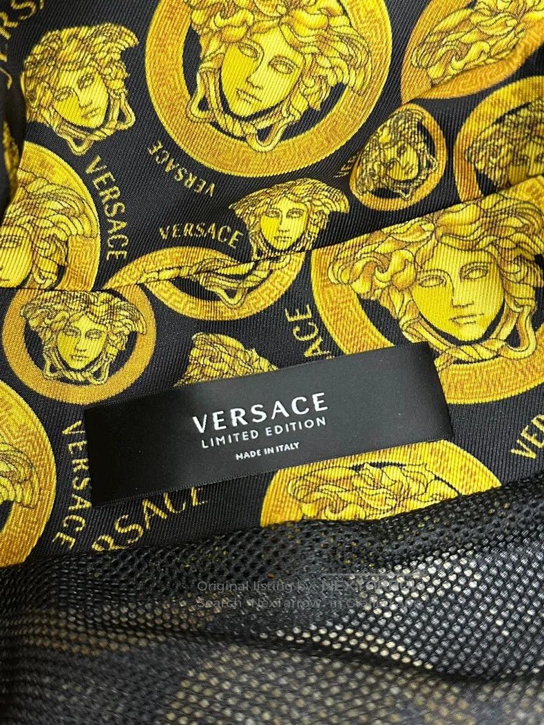 Versace Versace Gold coins full of logo trench coat jacket jacket Size US S / EU 44-46 / 1 - 5 Thumbnail