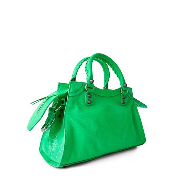 Balenciaga o1g2r1mq0924 Size: OS / Small Tote Bag in Green Size ONE SIZE - 2 Thumbnail