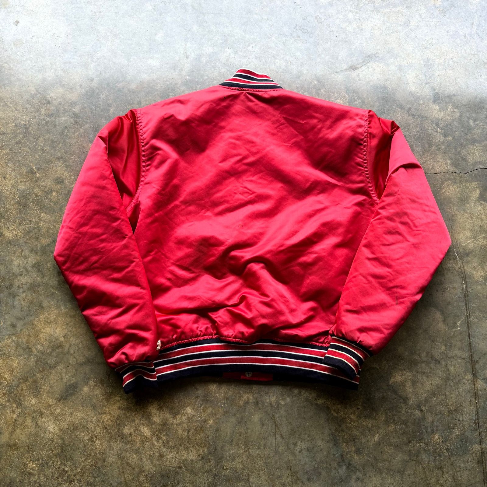 MLB × Starter × Vintage Vintage 80s Cardinals Satin Starter Jacket Size US L / EU 52-54 / 3 - 5 Thumbnail