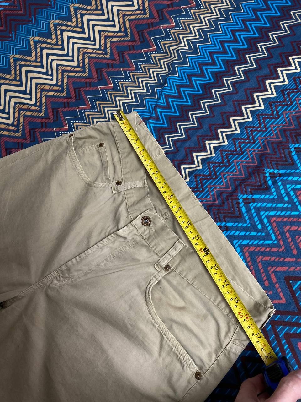 Replay Replay logo jeans pants beige Y2K vintage streetwear Size US 32 / EU 48 - 13 Thumbnail
