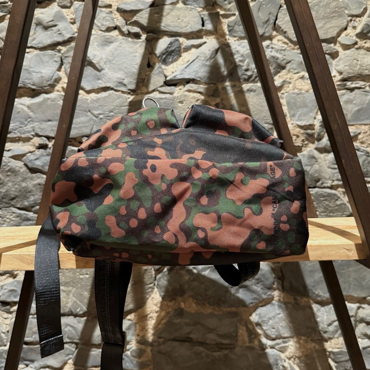 Off-White Off-white Green Camouflage Arrow Print Backpack Size ONE SIZE - 9 Thumbnail