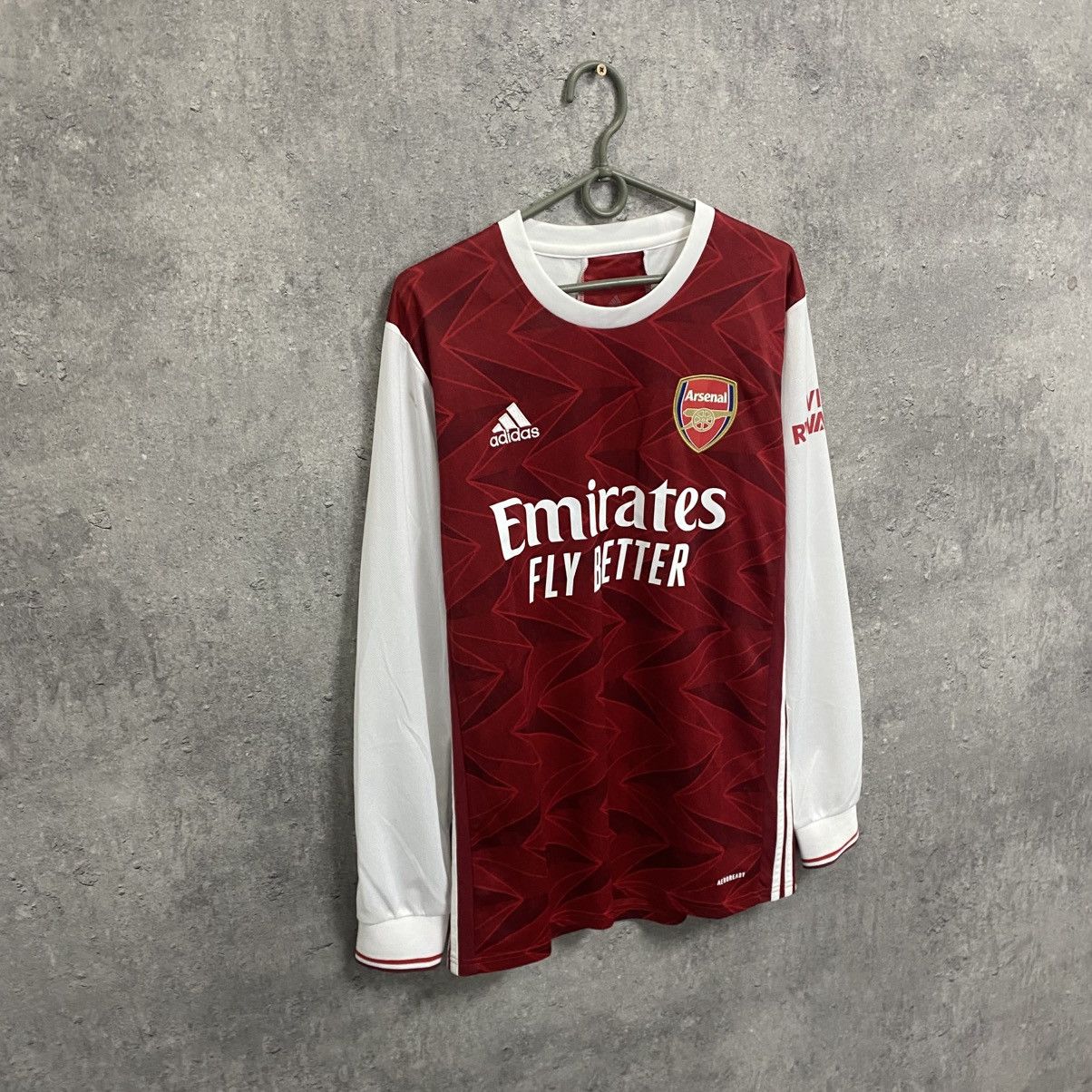Adidas Arsenal London 2020 Home Football Long Sleeve Soccer Jersey Size US M / EU 48-50 / 2 - 3 Thumbnail