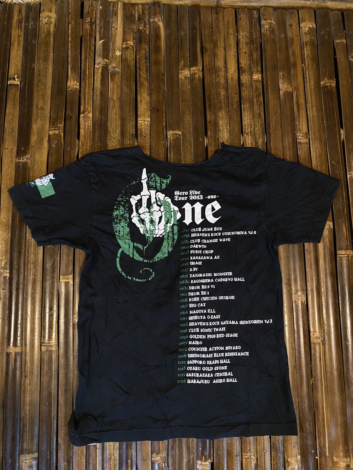 If Six Was Nine UERO LIVE TOUR PUNK TSHIRT Size US S / EU 44-46 / 1 - 2 Thumbnail