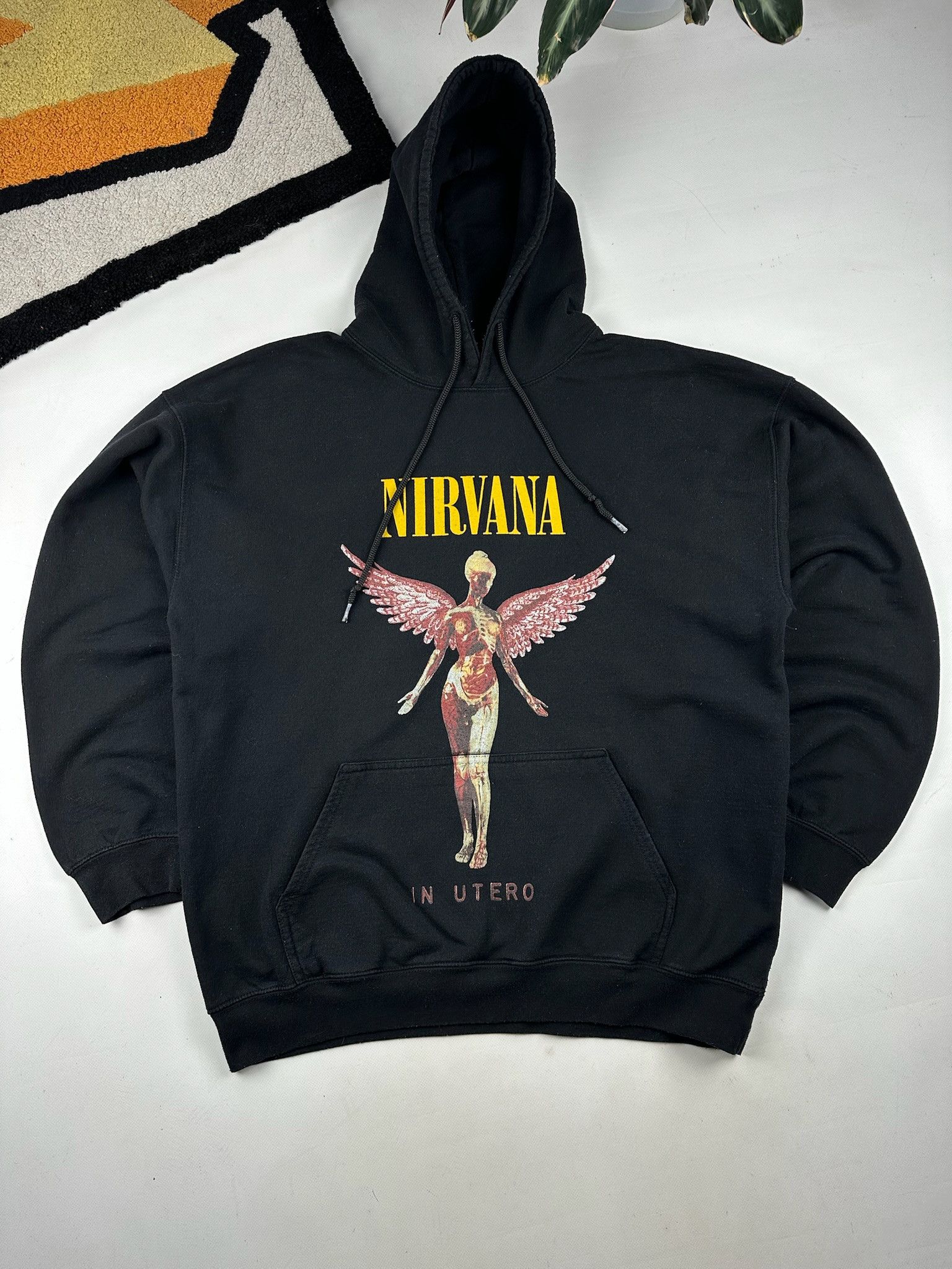 Band Tees Vintage Y2k Nirvana in Utero Hoodie Size US M / EU 48-50 / 2 - 2 Thumbnail