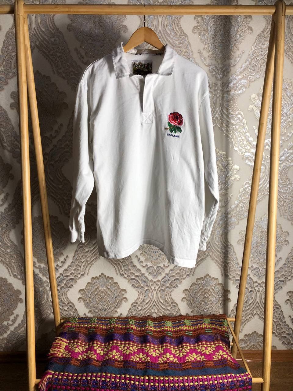 Cotton Traders VINTAGE COTTON TRADERS ENGLAND RETRO RUGBY JERSEY Y2K 90s Size US XL / EU 56 / 4 - 2 Thumbnail