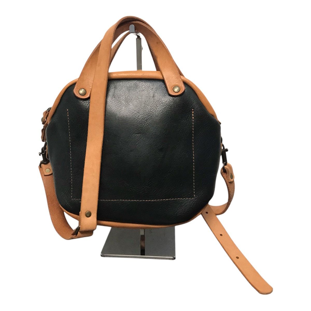 Leather × Vintage Vintage Leather Bag Size ONE SIZE - 5 Thumbnail