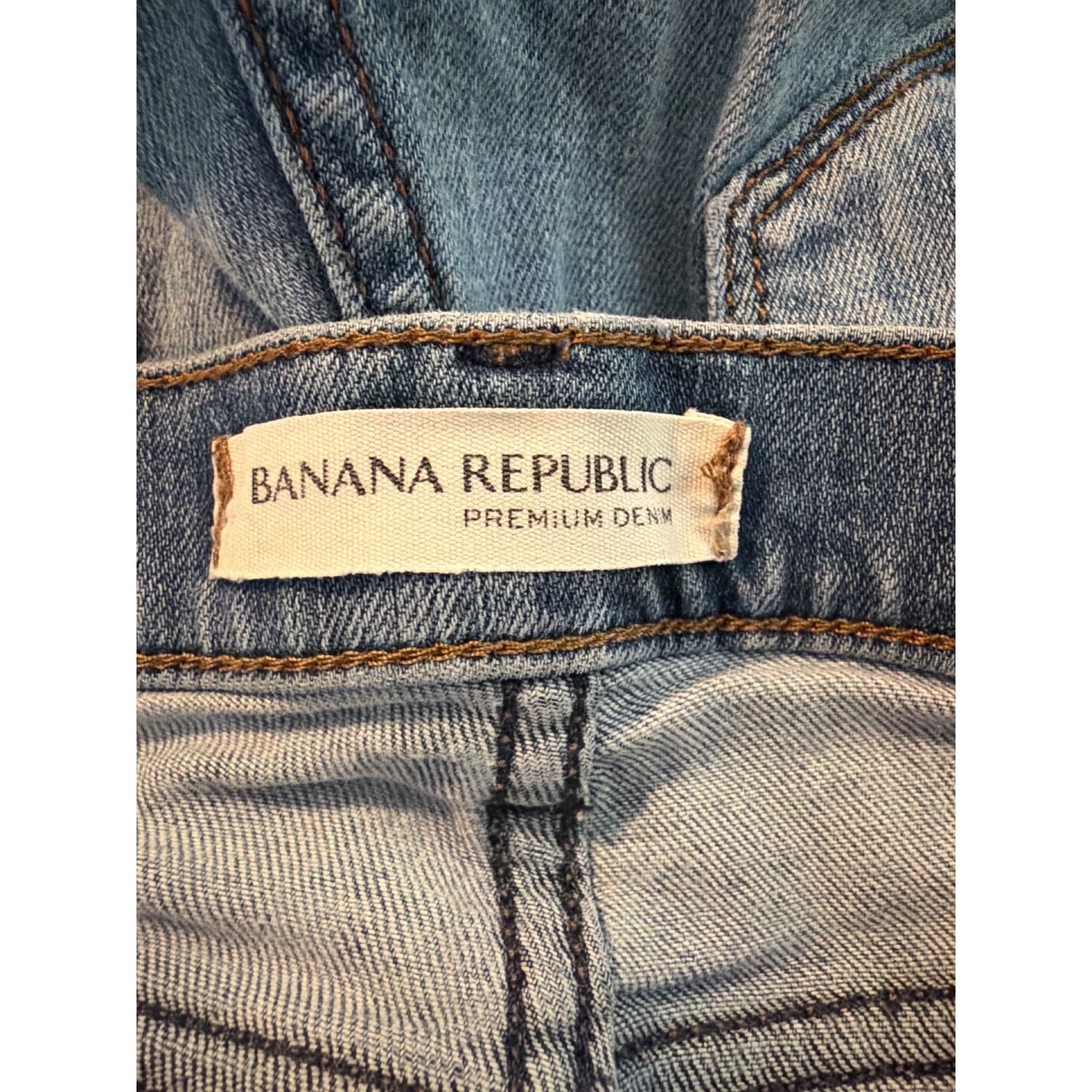 Banana Republic Banana Republic Premium Denim Skinny Ankle Jeans Destroyed H Size 28" / US 6 / IT 42 - 5 Thumbnail
