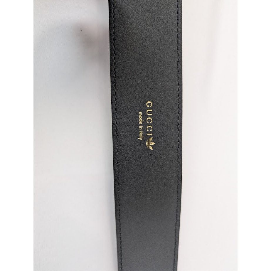 Adidas × Gucci o1rshd1 Size: 75 / M Belt W.40 GG Mar in Black Size 30 - 9 Thumbnail