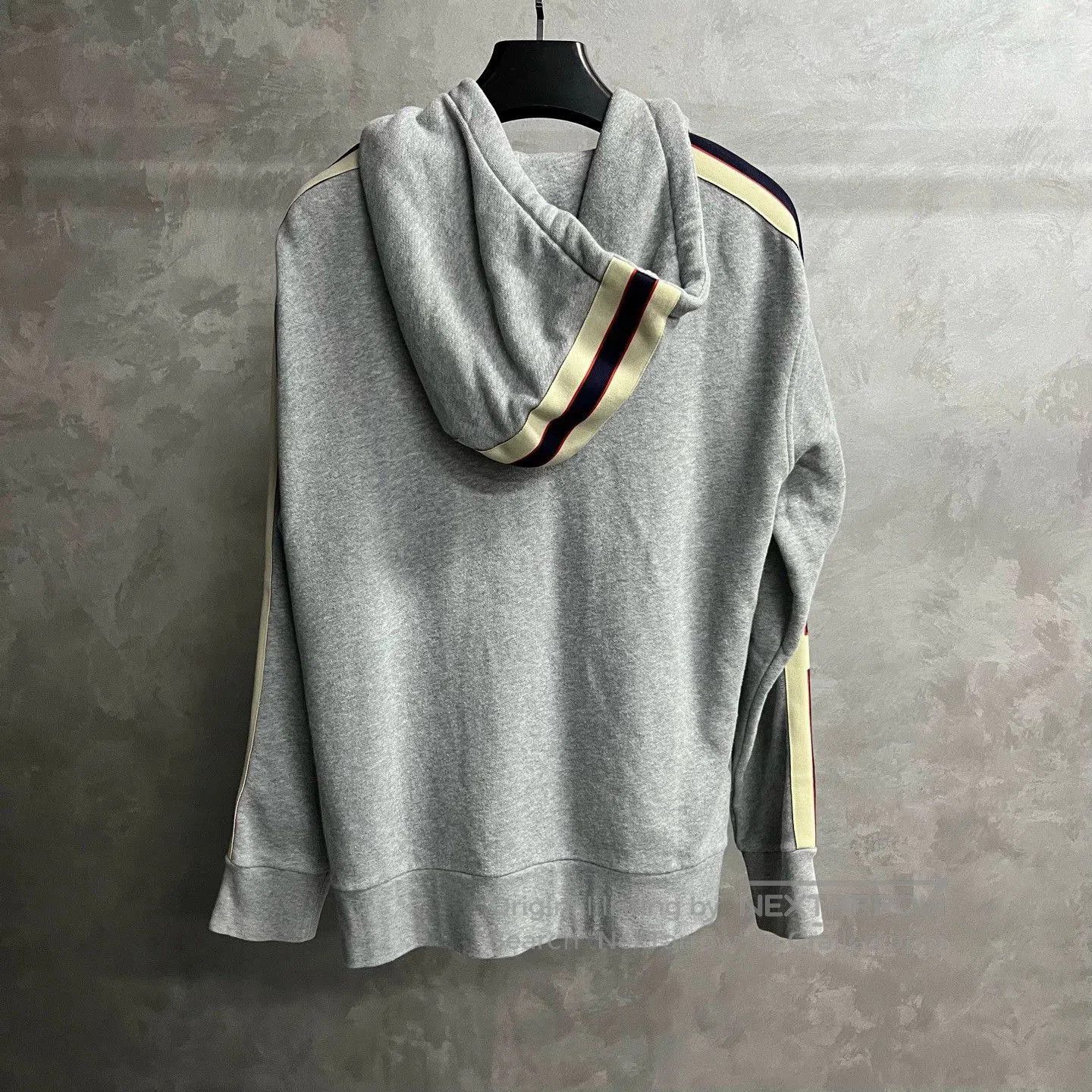 Gucci gucci grey striped hoodie with zipper. Size US L / EU 52-54 / 3 - 5 Thumbnail