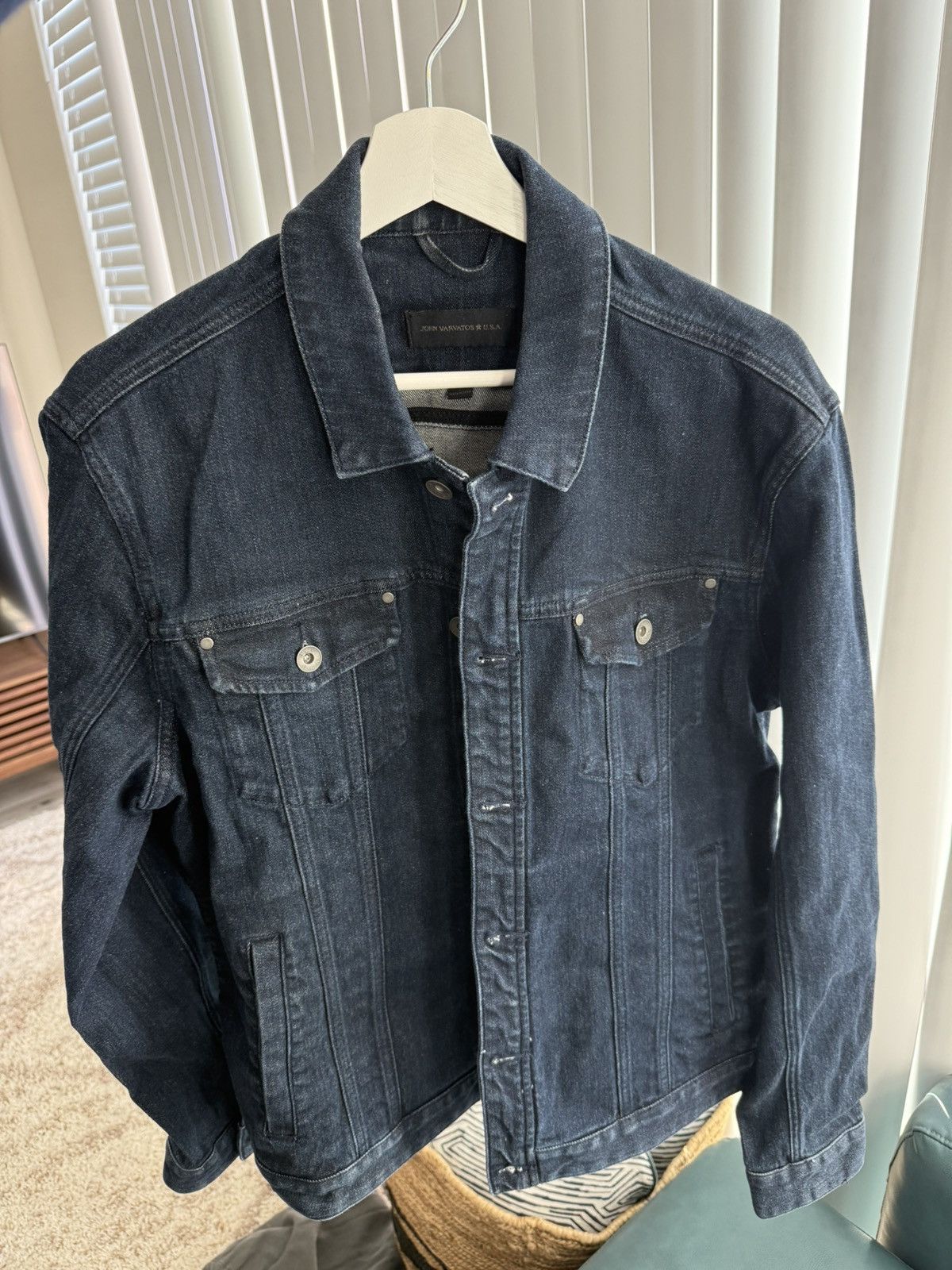 John Varvatos John Varvatos denim jacket never worn Size US M / EU 48-50 / 2 - 7 Thumbnail