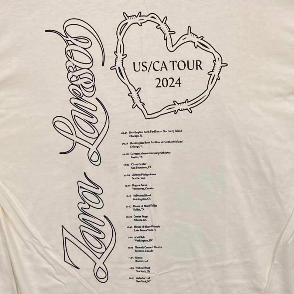 Other Zara Larsson Venus Album 2024 Tour Euro Dance Popstar Tee XL Size US XL / EU 56 / 4 - 4 Thumbnail
