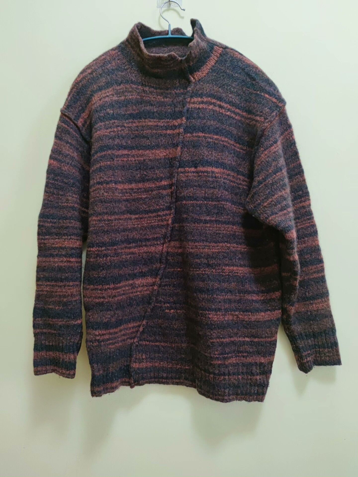 Isabel Benenato Avant-Garde Wool Men's Knit Sweater Size US M / EU 48-50 / 2 - 1 Thumbnail