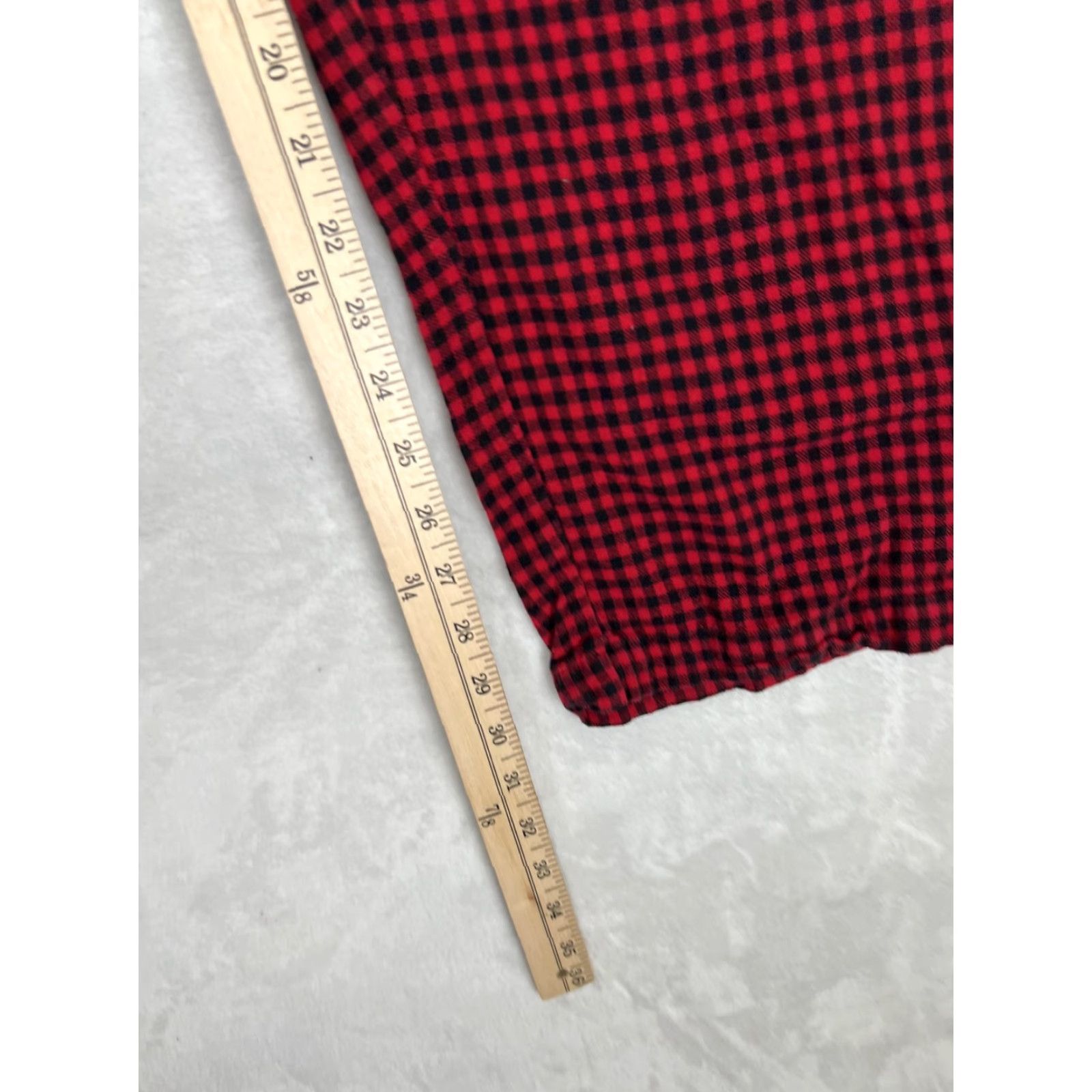 Polo Ralph Lauren Polo Ralph Lauren Sleep Pants Mens Large Red Plaid Flannel Lounge Pajamas Size US L / EU 52-54 / 3 - 5 Thumbnail