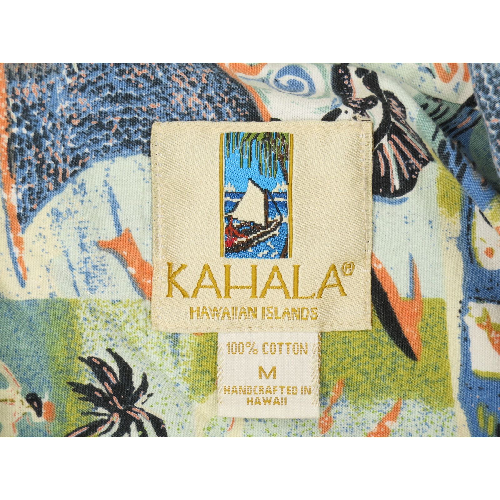 Other Kahala Fish Fishing Marlin Hawaiian Aloha Tropical Shirt Size US M / EU 48-50 / 2 - 5 Thumbnail