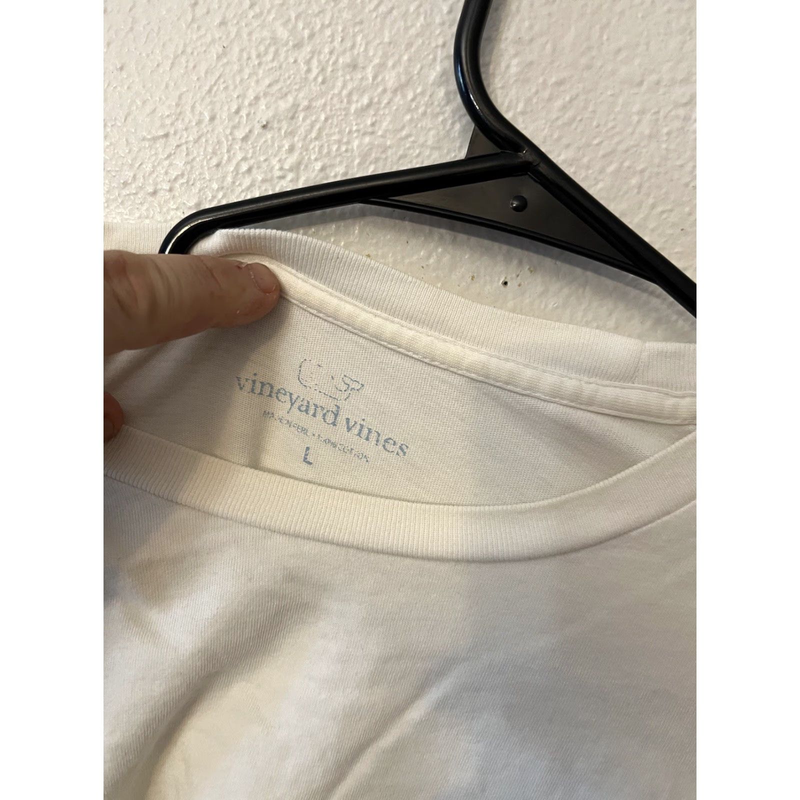 Vineyard Vines VINTAGE Vineyard Vines Logo Long Sleeve T-Shirt Size Large White Holiday Mens Size US L / EU 52-54 / 3 - 4 Thumbnail