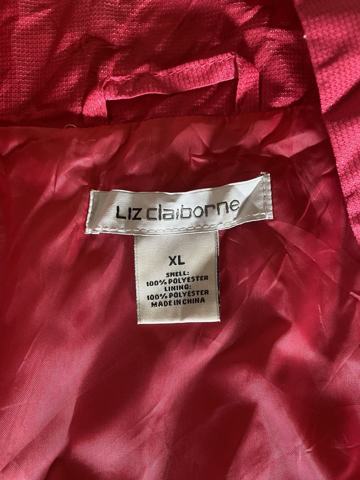 Liz Claiborne Vintage Liz Claiborne Vest Nylon Jacket Size US L / EU 52-54 / 3 - 12 Thumbnail