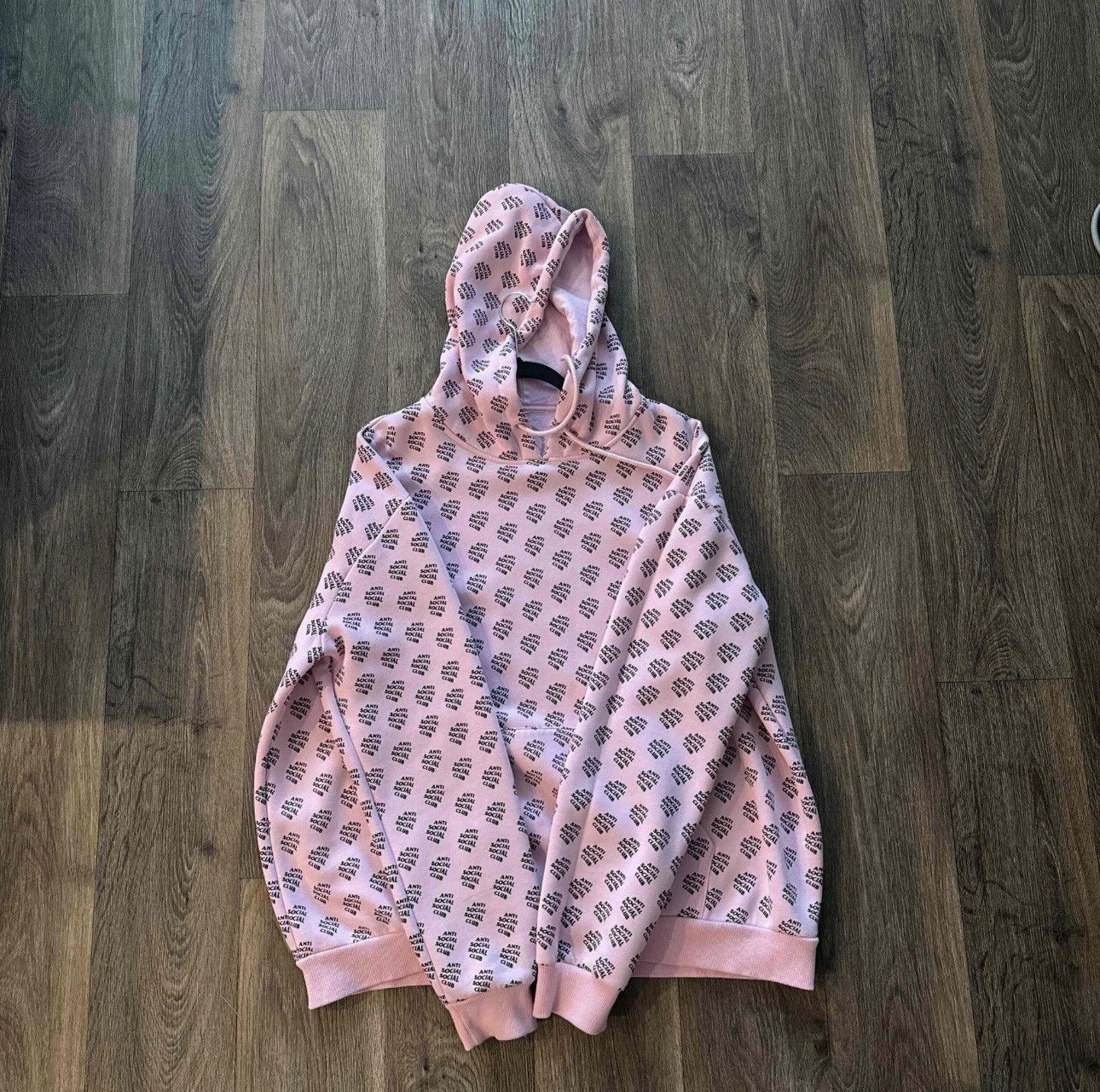 Anti Social Social Club Anti Social Social Club All Over You Hoddie 'Pink Size US XXL / EU 58 / 5 - 3 Thumbnail