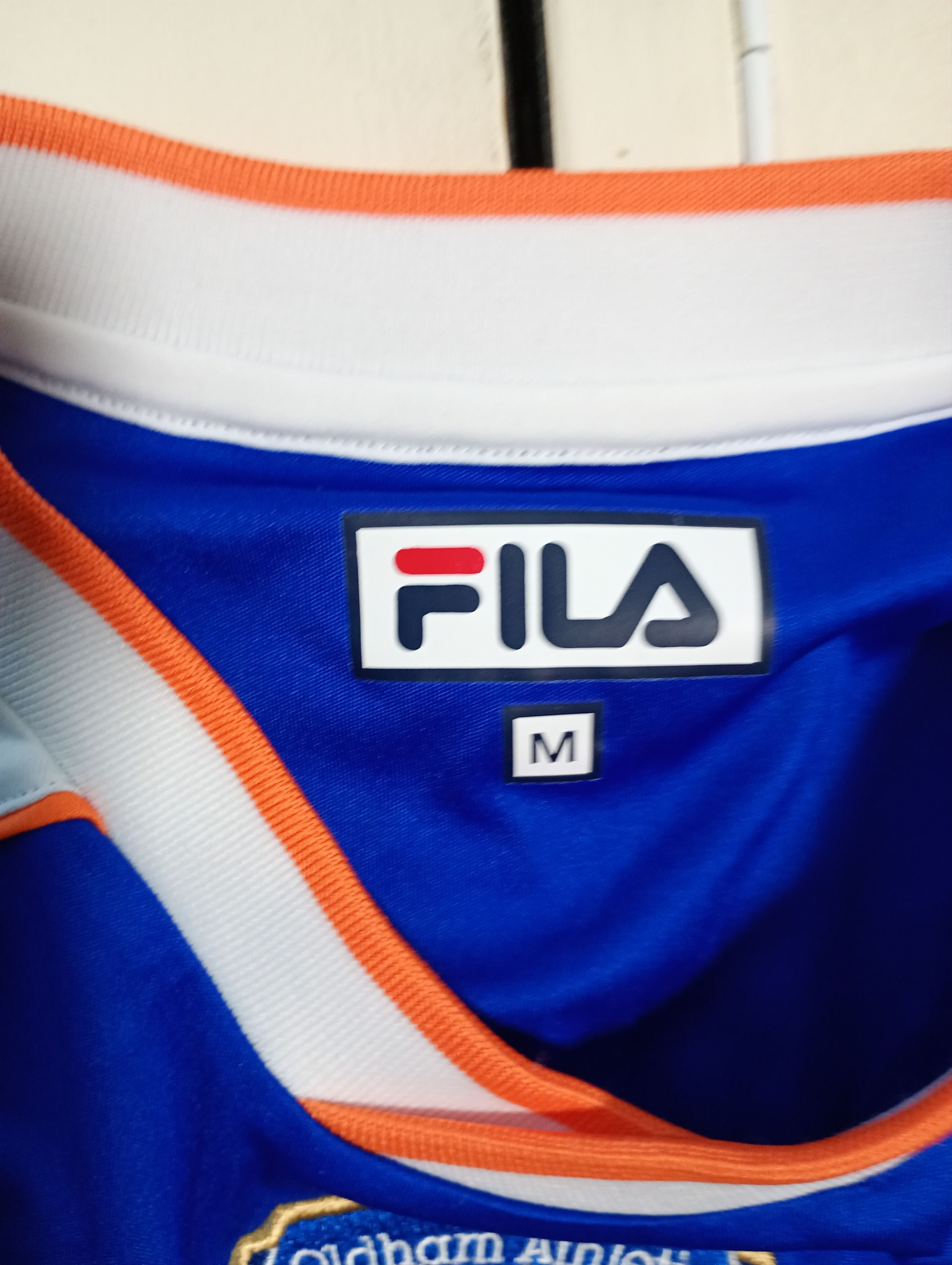 Fila Fila Oldham Athletic FC Home Jersey 2013-2014 Size US M / EU 48-50 / 2 - 9 Thumbnail