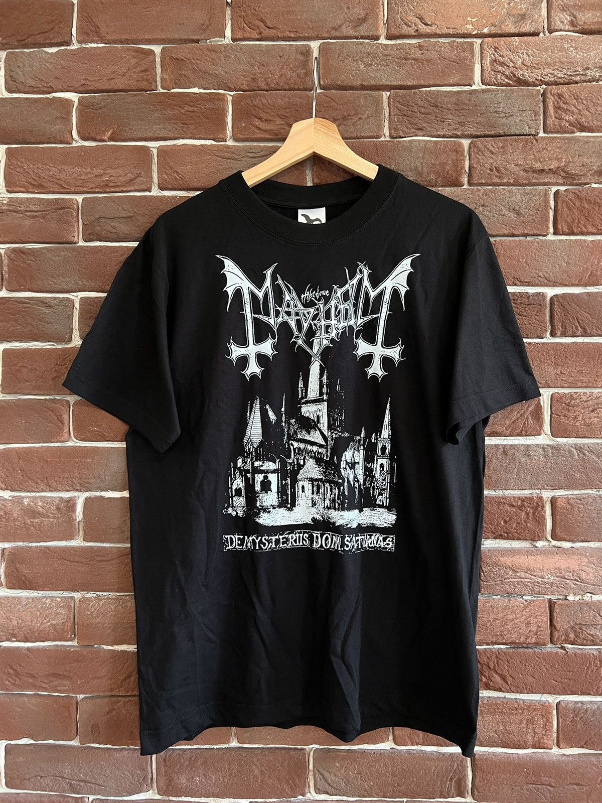 Band Tees Rare Vintage 00s Mayhem De Mysteriis Black Metal Tshirt Size US M / EU 48-50 / 2 - 1 Thumbnail