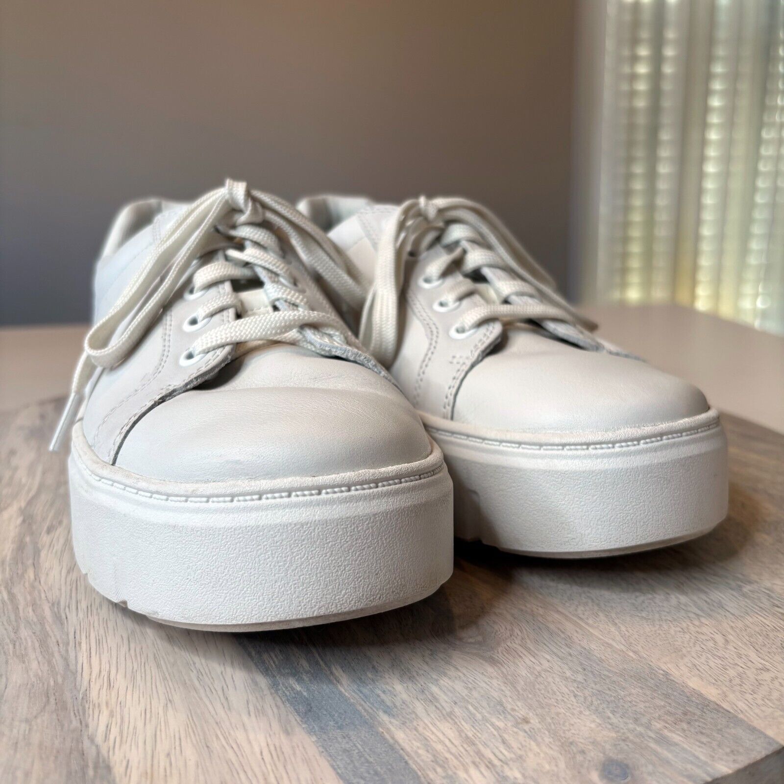 Timberland Timberland Laurel Court Women's White Sneakers Size 8.5 Size US 8.5 / IT 38.5 - 5 Thumbnail