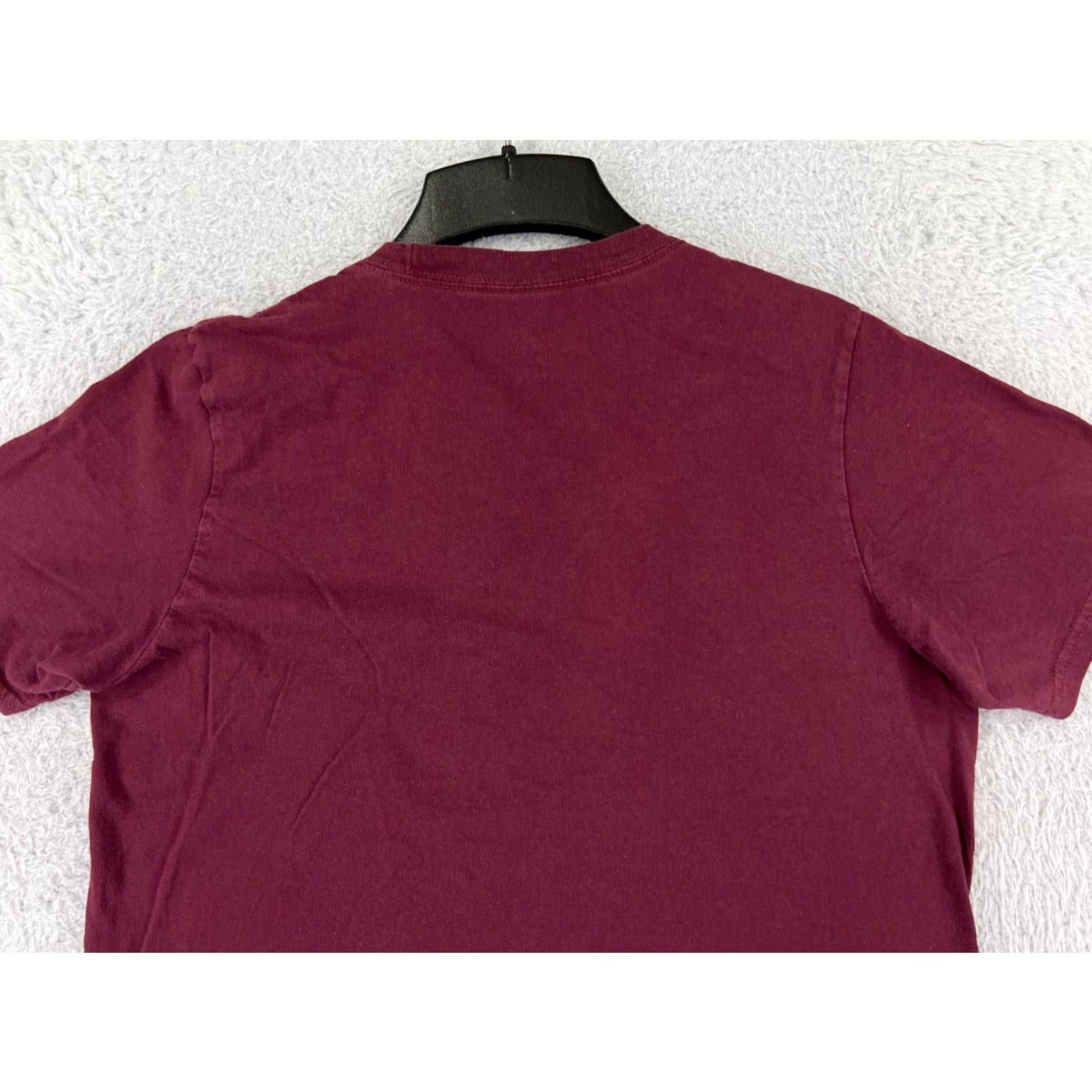 Adidas Adidas Shirt Mens Medium Red Short Sleeve Crew Neck Logo 100% Cotton T-Shirt Sports Body 1990s Size US M / EU 48-50 / 2 - 7 Thumbnail