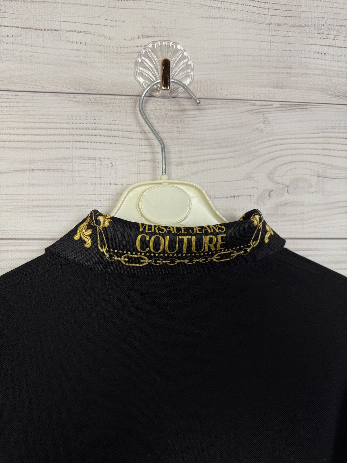 Versace Vintage longsleeve Versace polo Graphic Print streetwear y2k Size US L / EU 52-54 / 3 - 4 Thumbnail